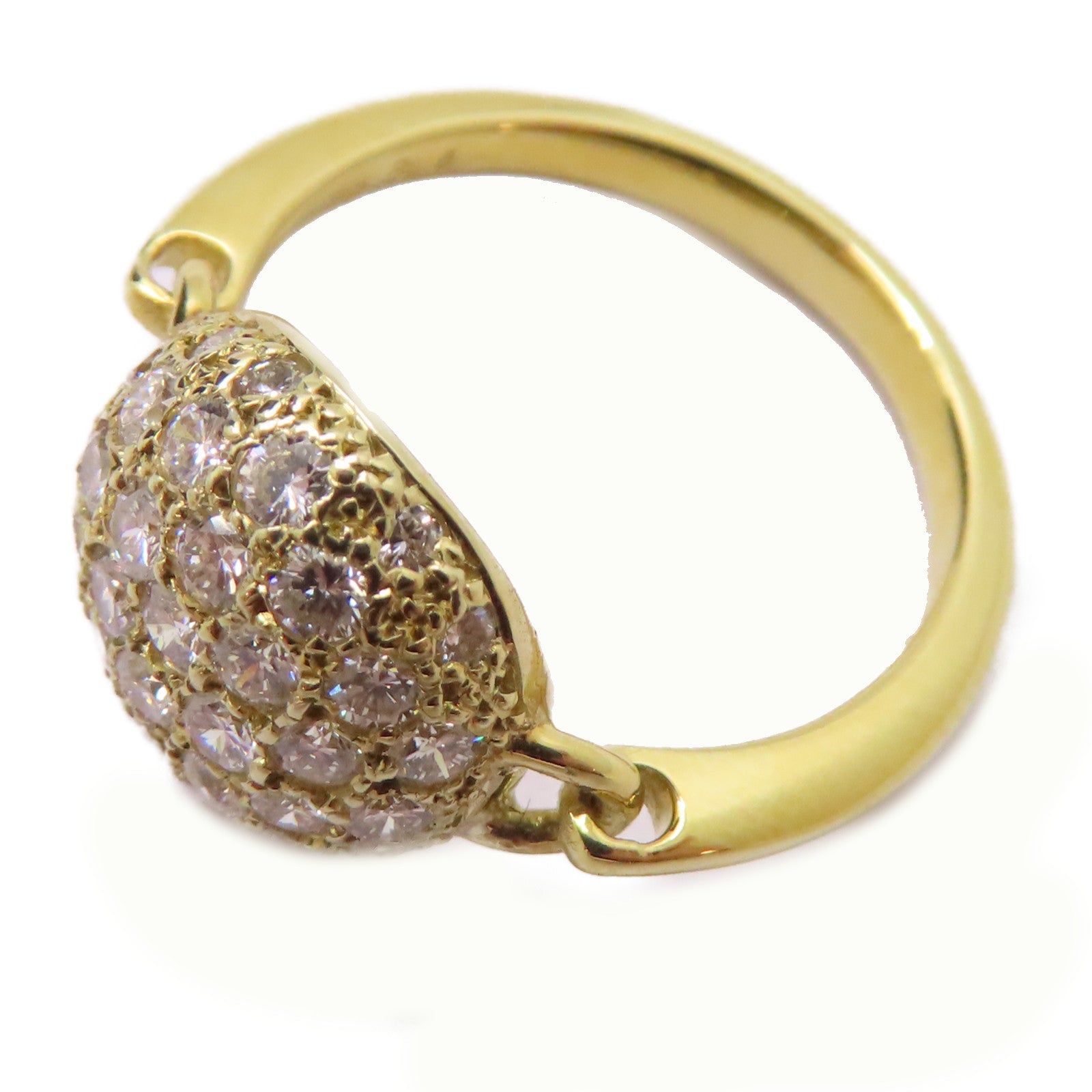 JEWELRY 【激減優惠】18K黃金Diamond Ring 0.84ct鑽石戒指US#5.25