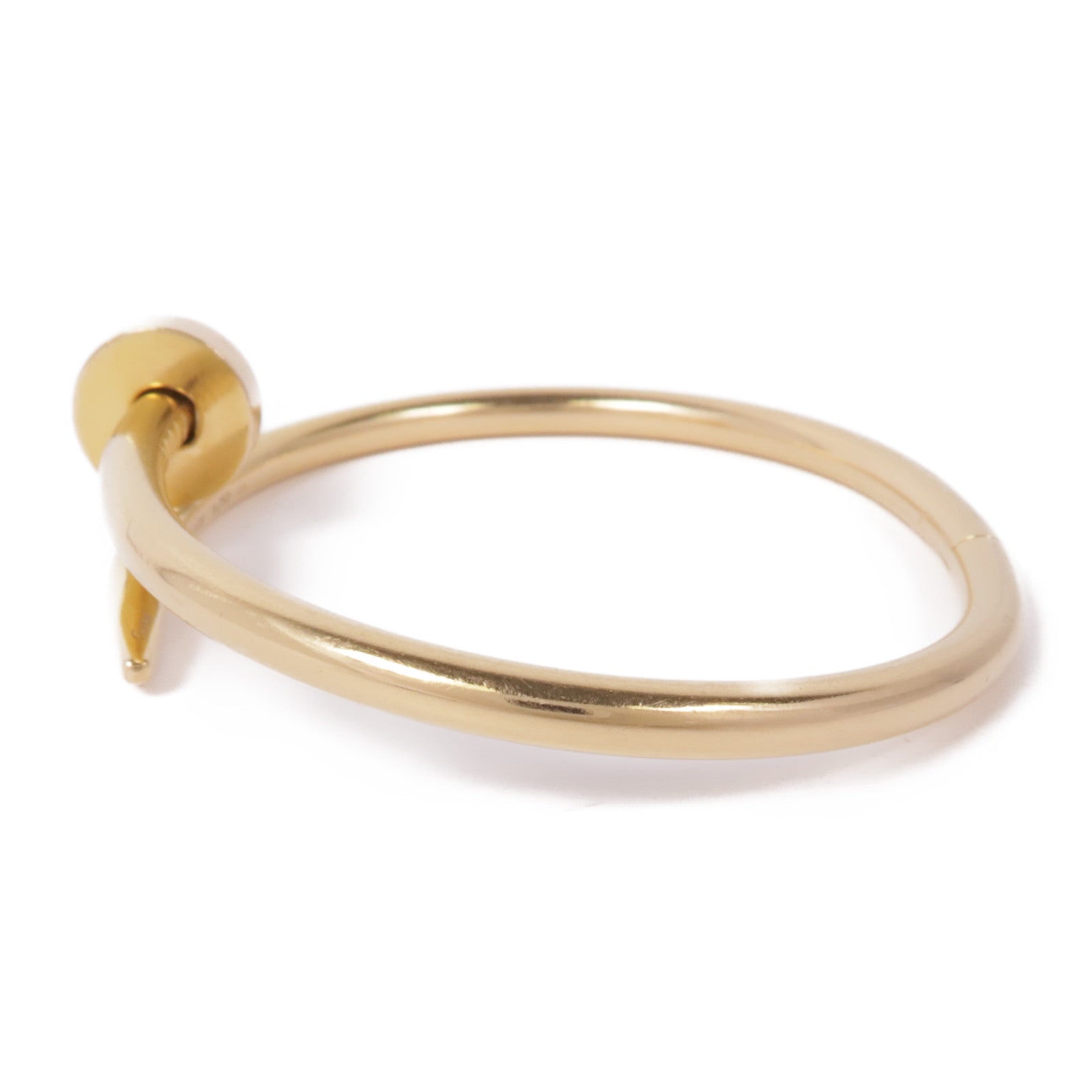 CARTIER 【激減優惠】18K黃金Juste un Clou Bracelet手鐲Cartier#16