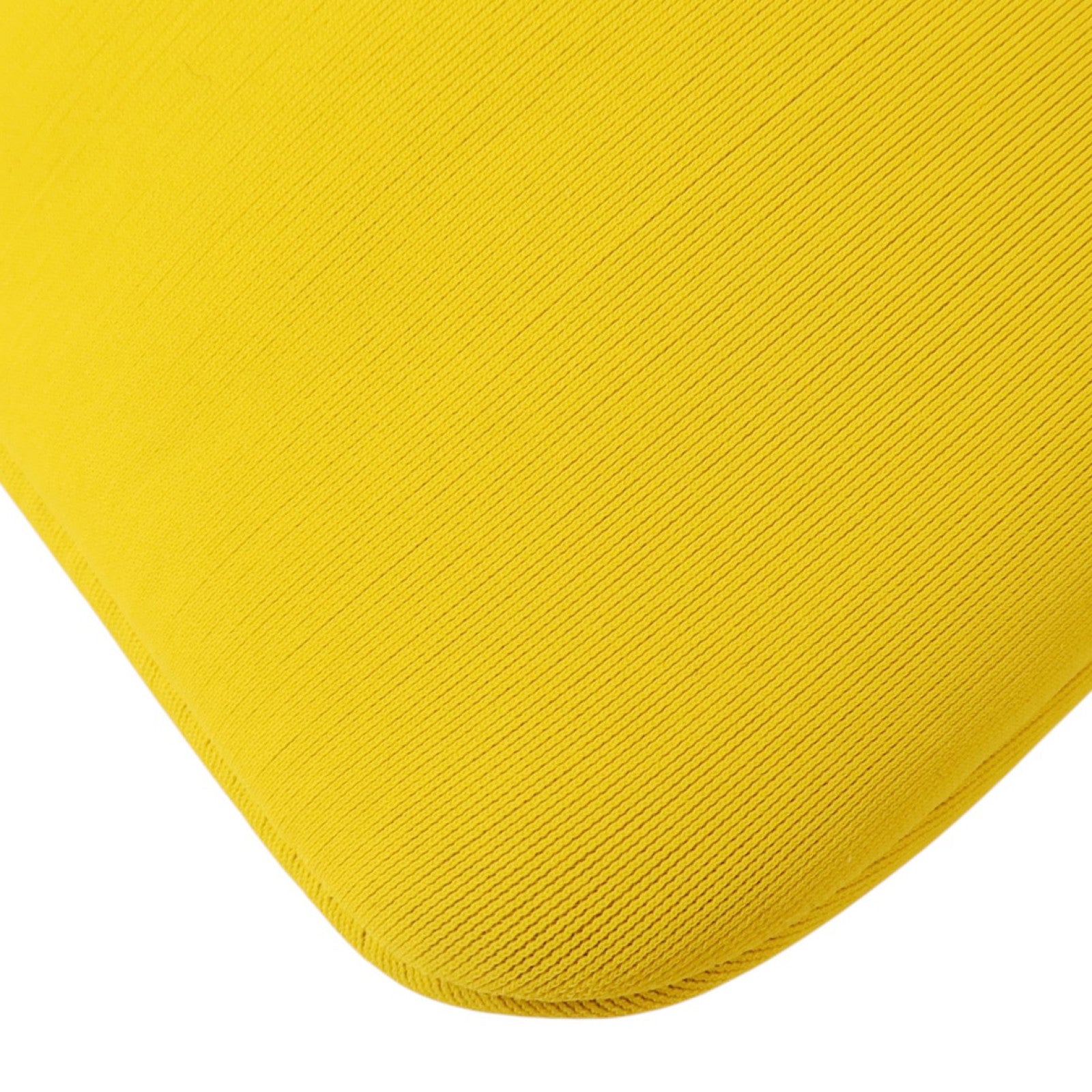 HERMES 尼龍Neobain Case MM手拿包Jaune Ambre