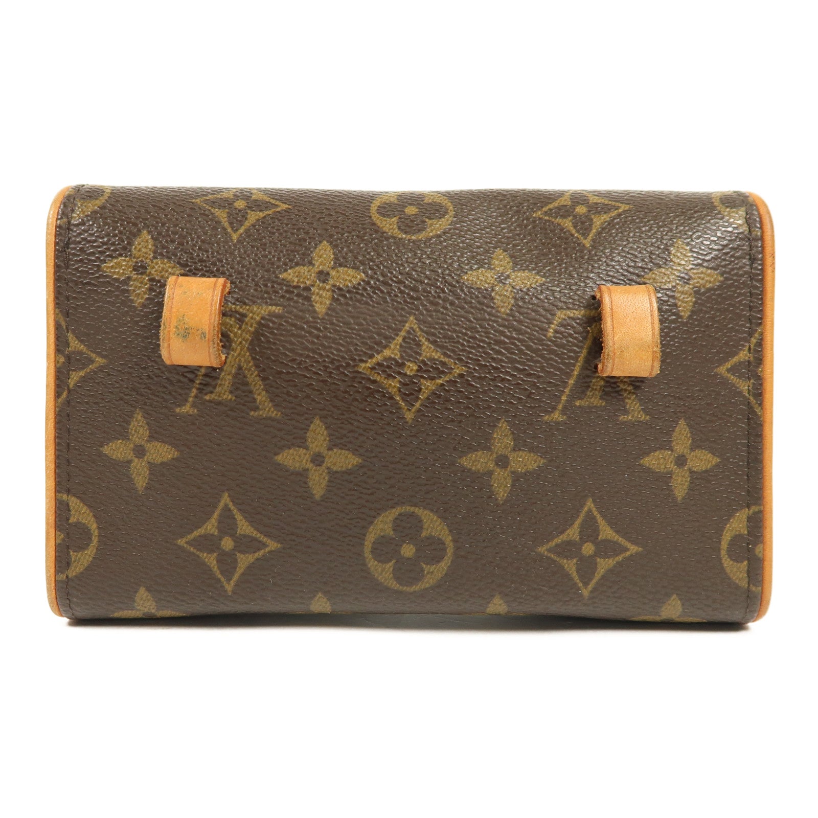 LOUIS VUITTON Monogram Pochette Florentine XS金扣腰包