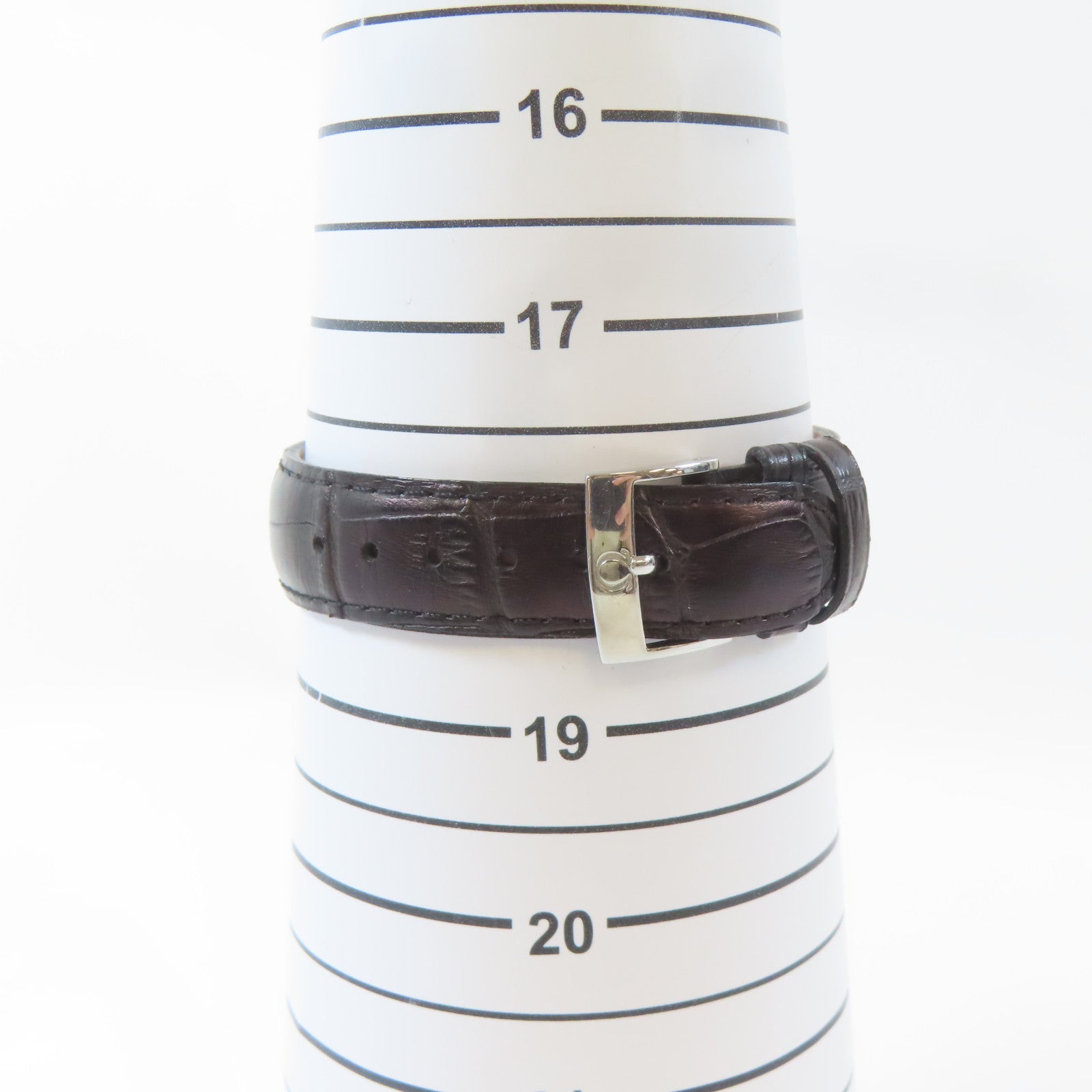 OMEGA Constellation不鏽鋼手錶石英機芯白色#18.25cm