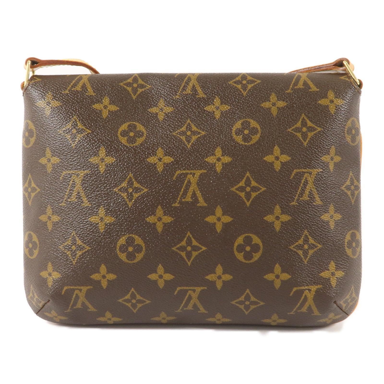 LOUIS VUITTON Monogram Musette Tango Short金扣肩背袋