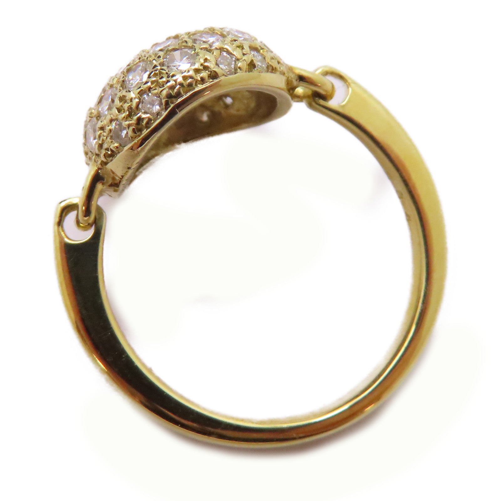 JEWELRY 【激減優惠】18K黃金Diamond Ring 0.84ct鑽石戒指US#5.25