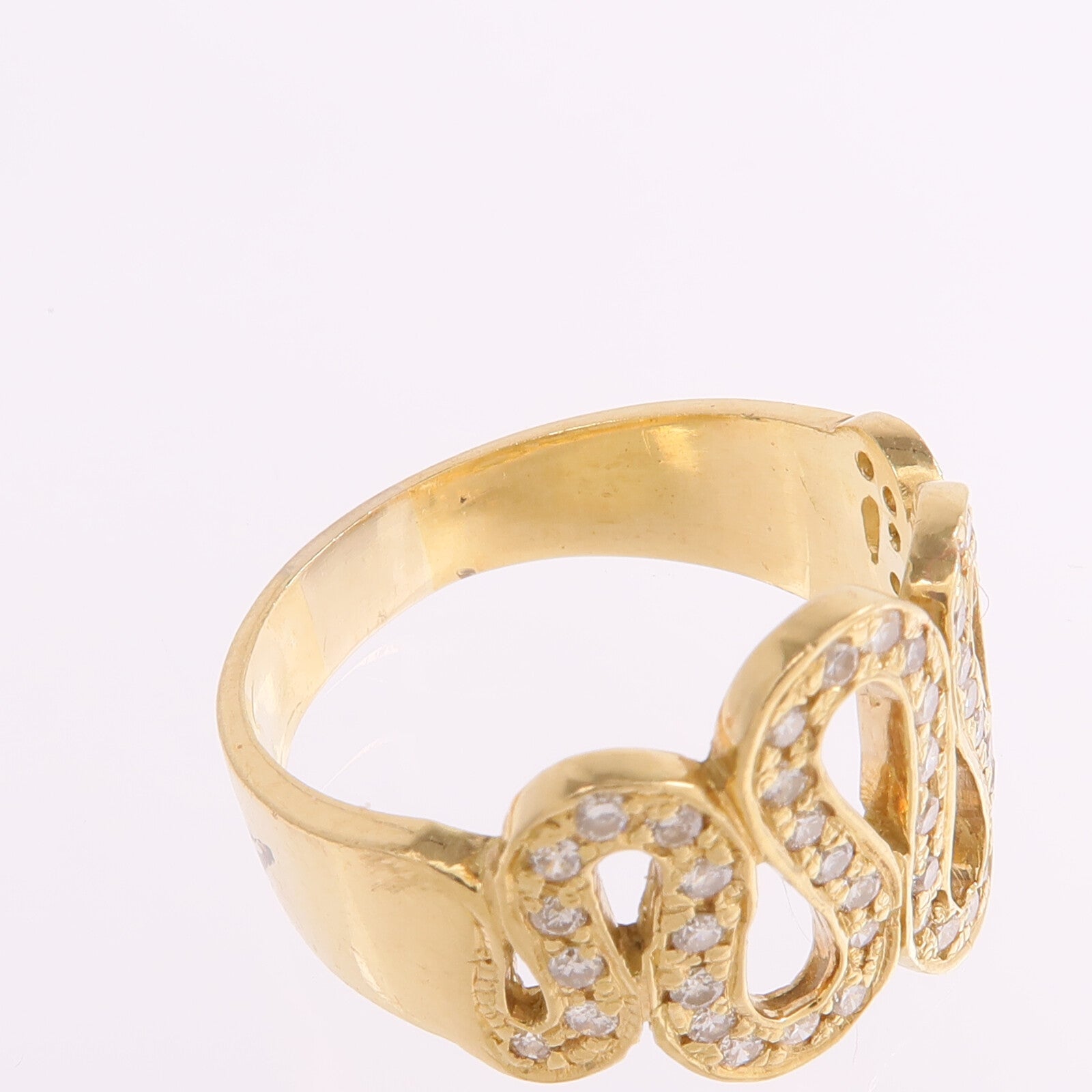 JEWELRY 18K黃金Diamond Ring鑽石戒指US#8