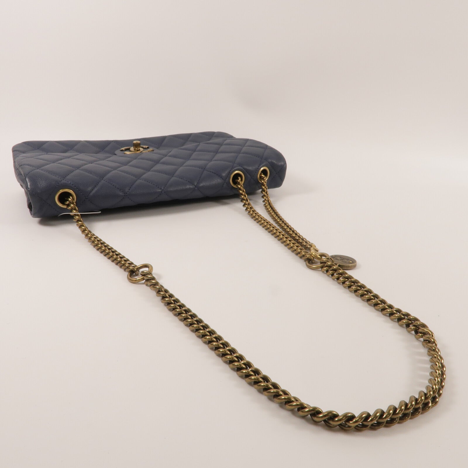 CHANEL 羊皮皮革Chain Shoulder鏈帶肩背袋