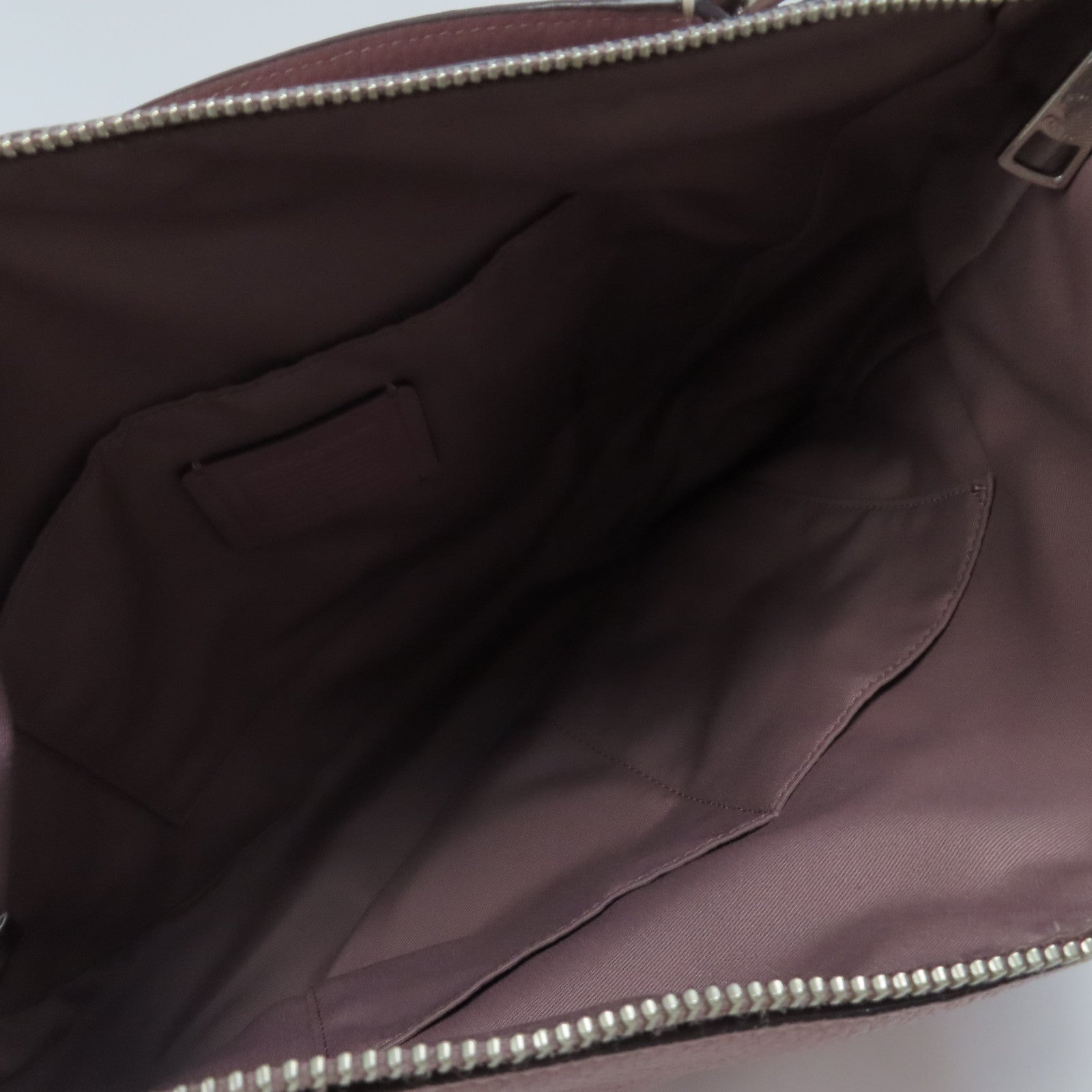 COACH 牛皮皮革Shoulder Bag銀扣手挽肩背兩用袋粉紅色