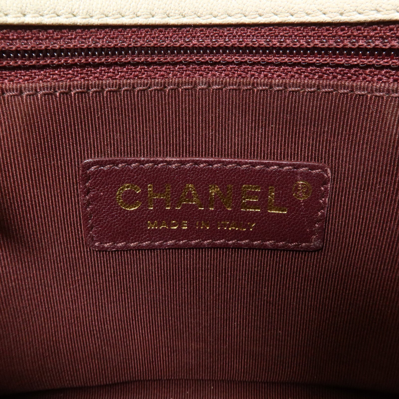 CHANEL 羊皮皮革Mademoiselle Vintage Flap Bag鏈帶肩背袋