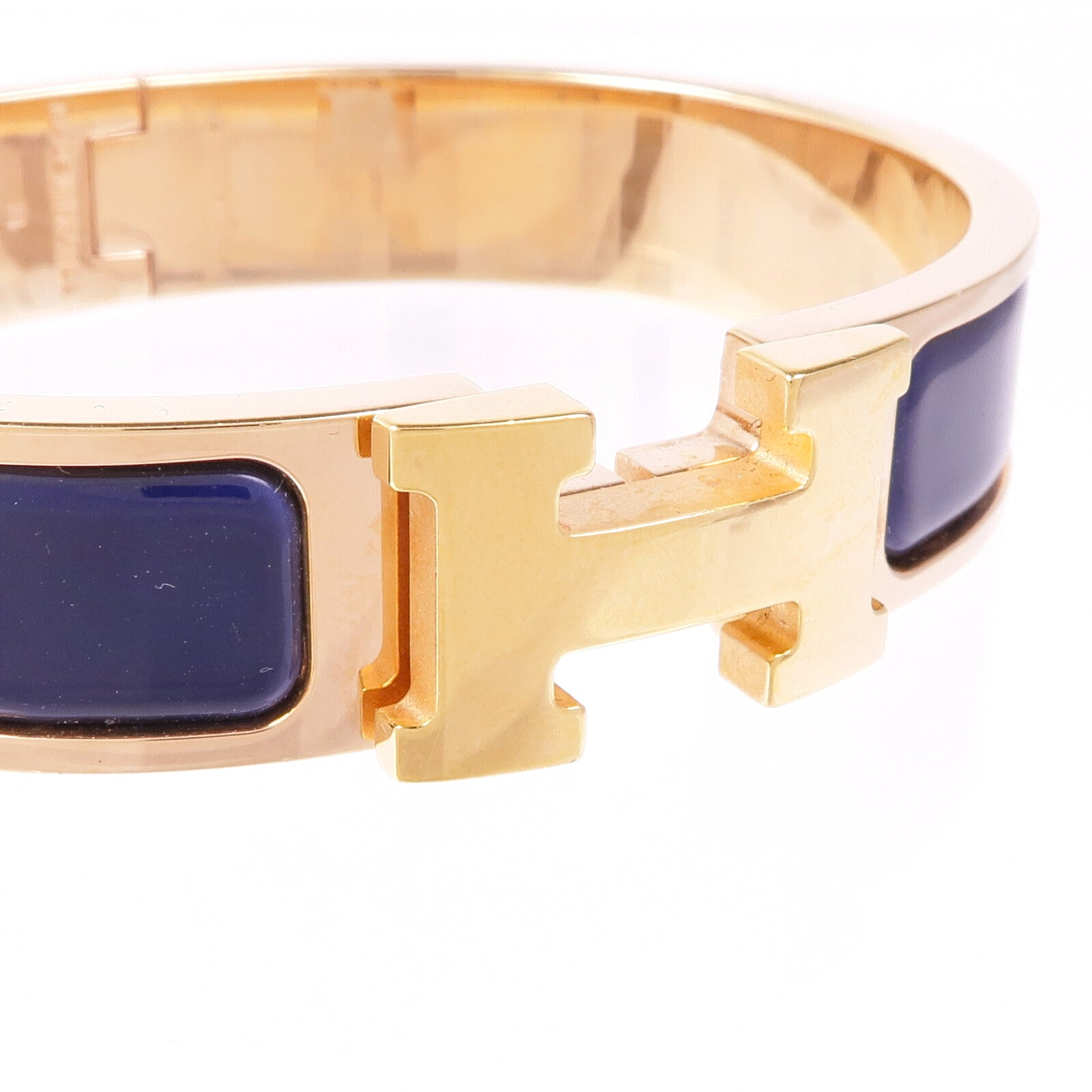 HERMES 【激減優惠】金屬/琺瑯Clic H手鐲