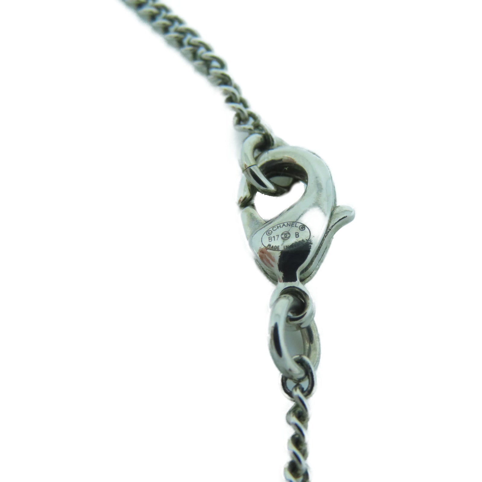 CHANEL 【激減優惠】金屬Necklace項鍊銀色