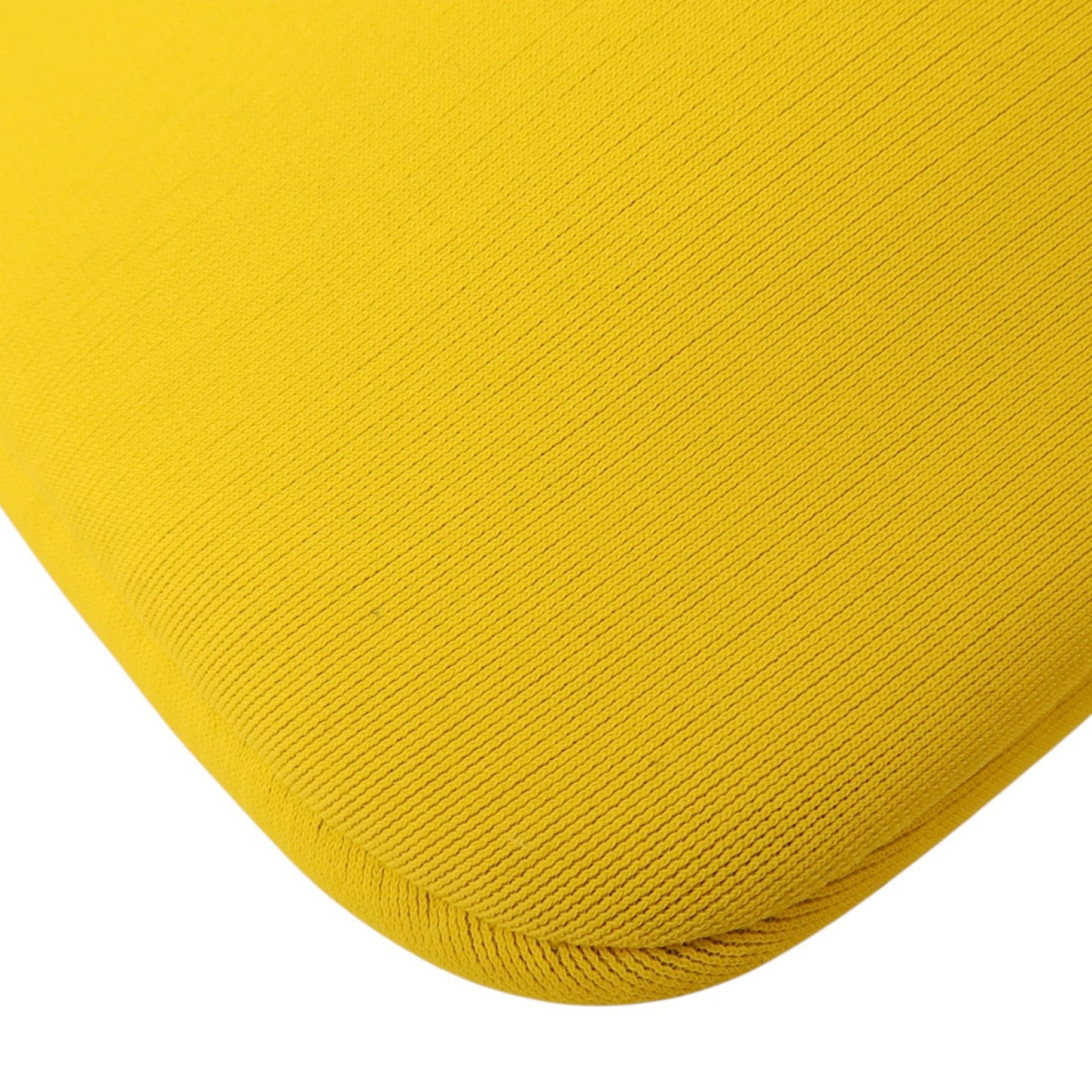 HERMES 尼龍Neobain Case MM手拿包Jaune Ambre