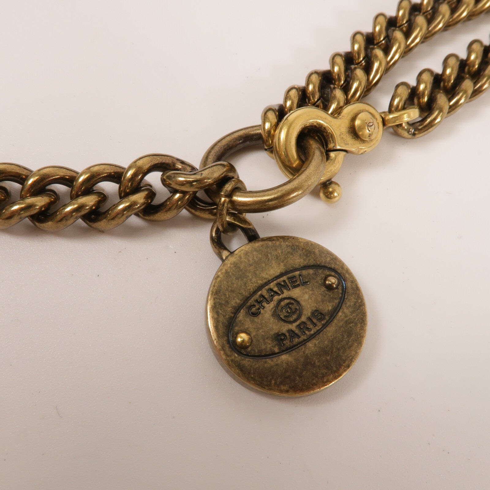 CHANEL 羊皮皮革Chain Shoulder鏈帶肩背袋