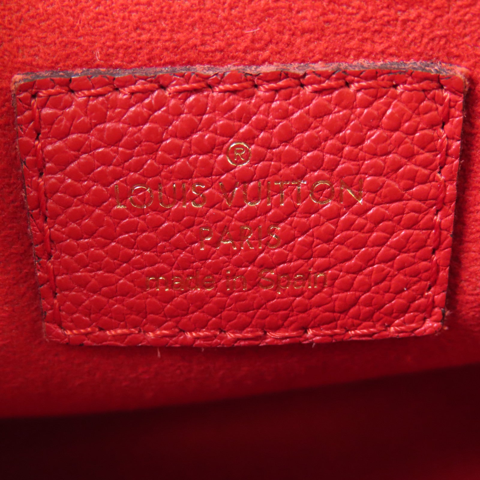 LOUIS VUITTON GHW Saint Placide Shoulder Bag M43713 Monogram Brown/Red