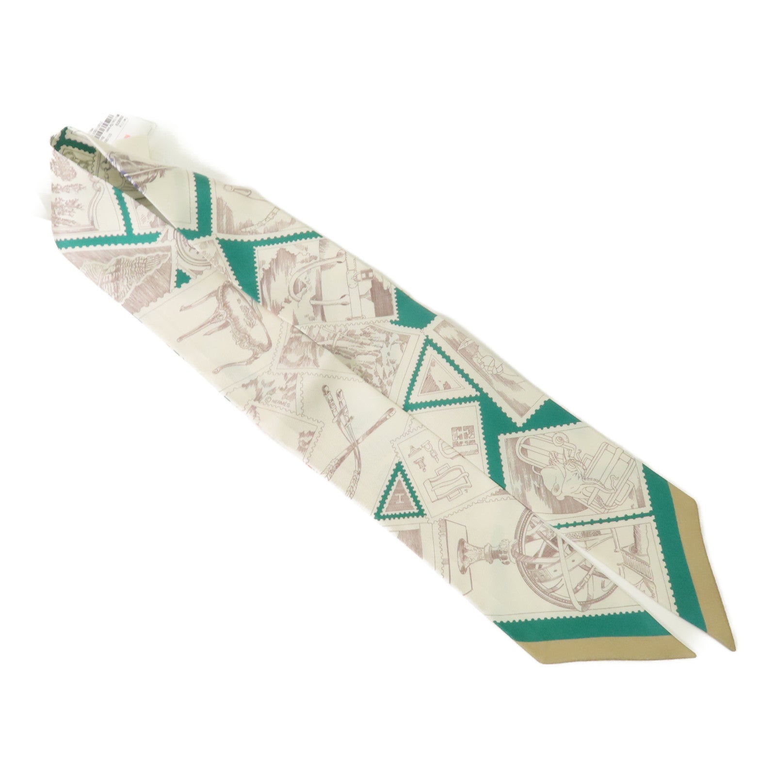 HERMES 絲質Twilly絲巾