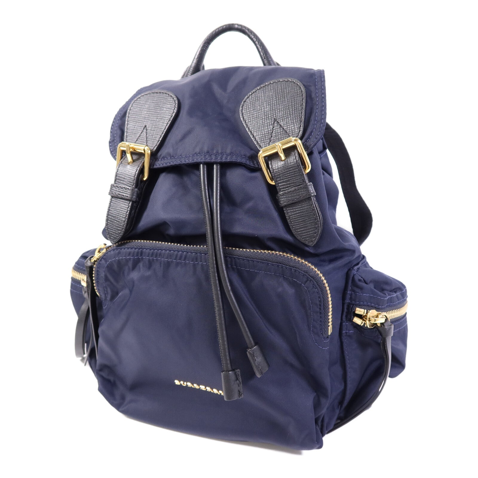 BURBERRY 尼龍Backpack金扣背包