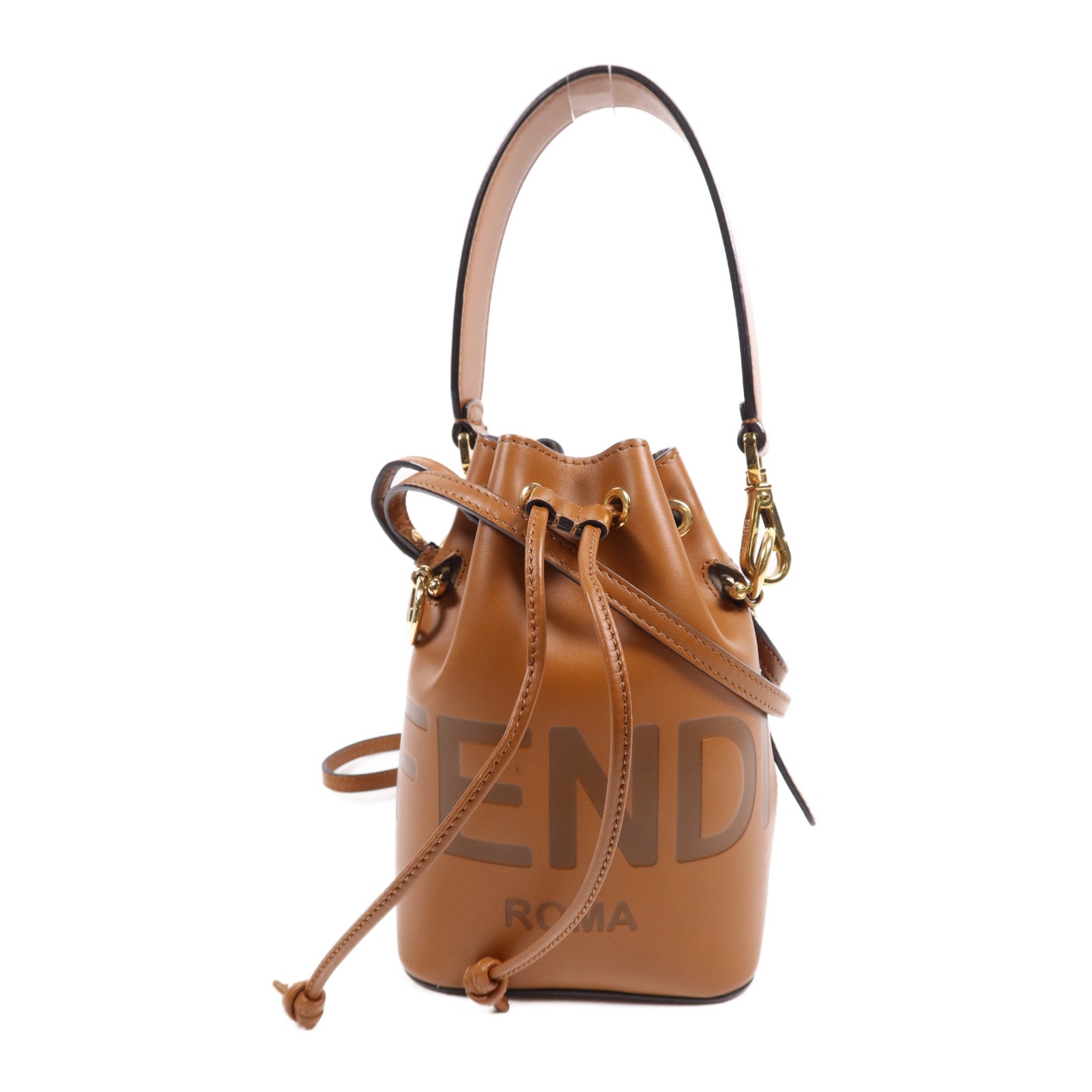 FENDI 牛皮皮革Mon Tresor金扣肩背袋