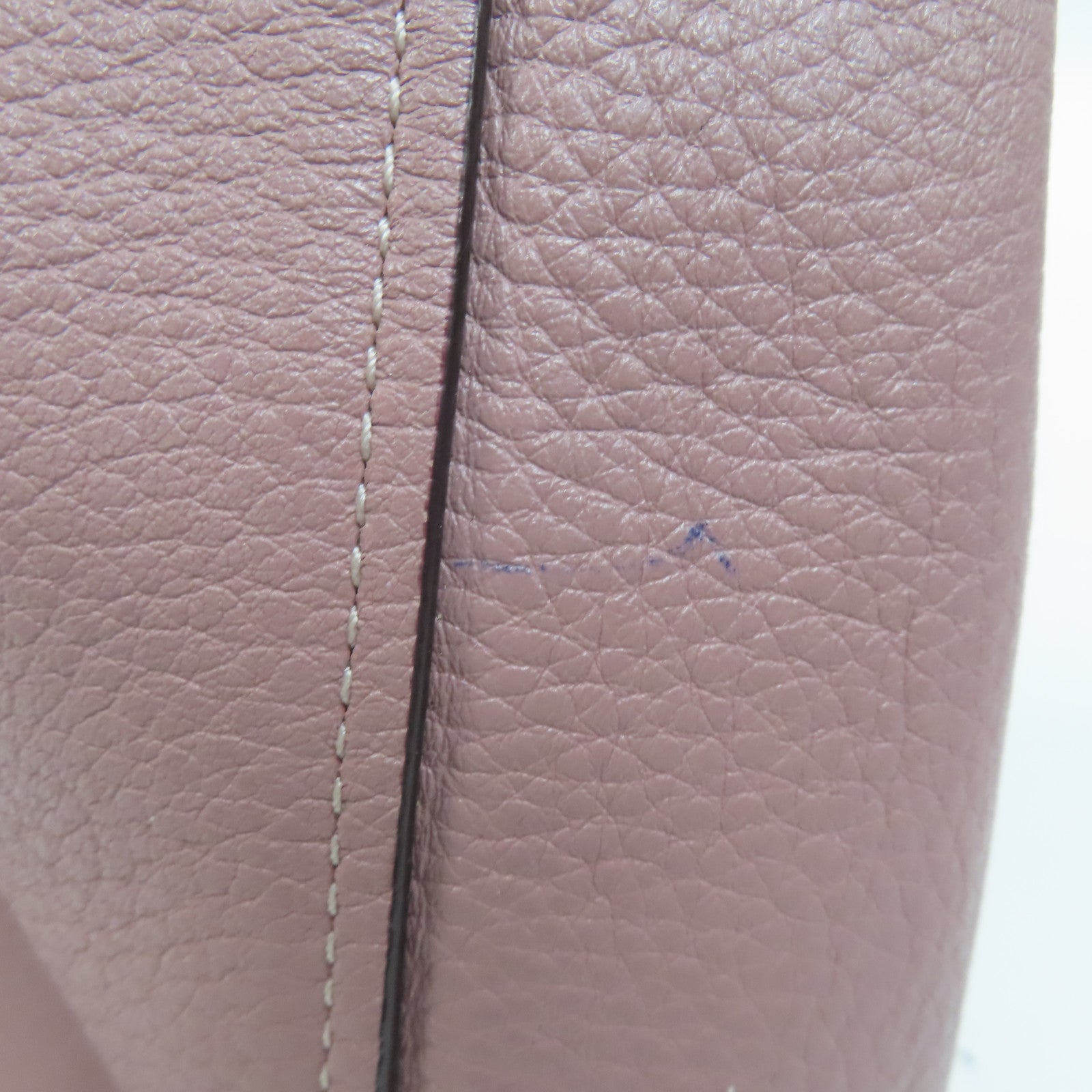 COACH 牛皮皮革Shoulder Bag銀扣手挽肩背兩用袋粉紅色