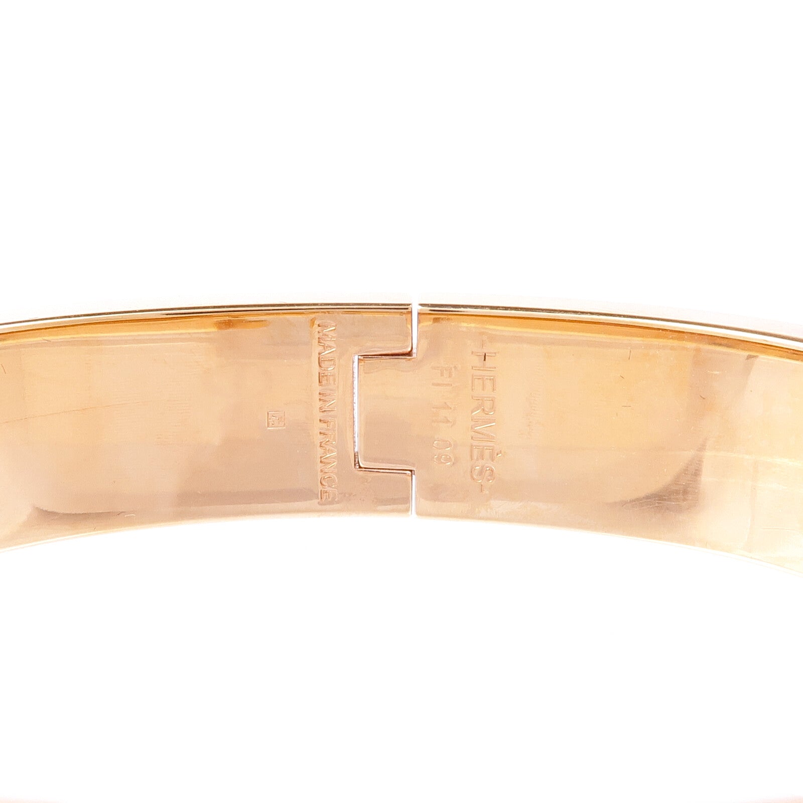 HERMES 【激減優惠】金屬/琺瑯Clic H手鐲