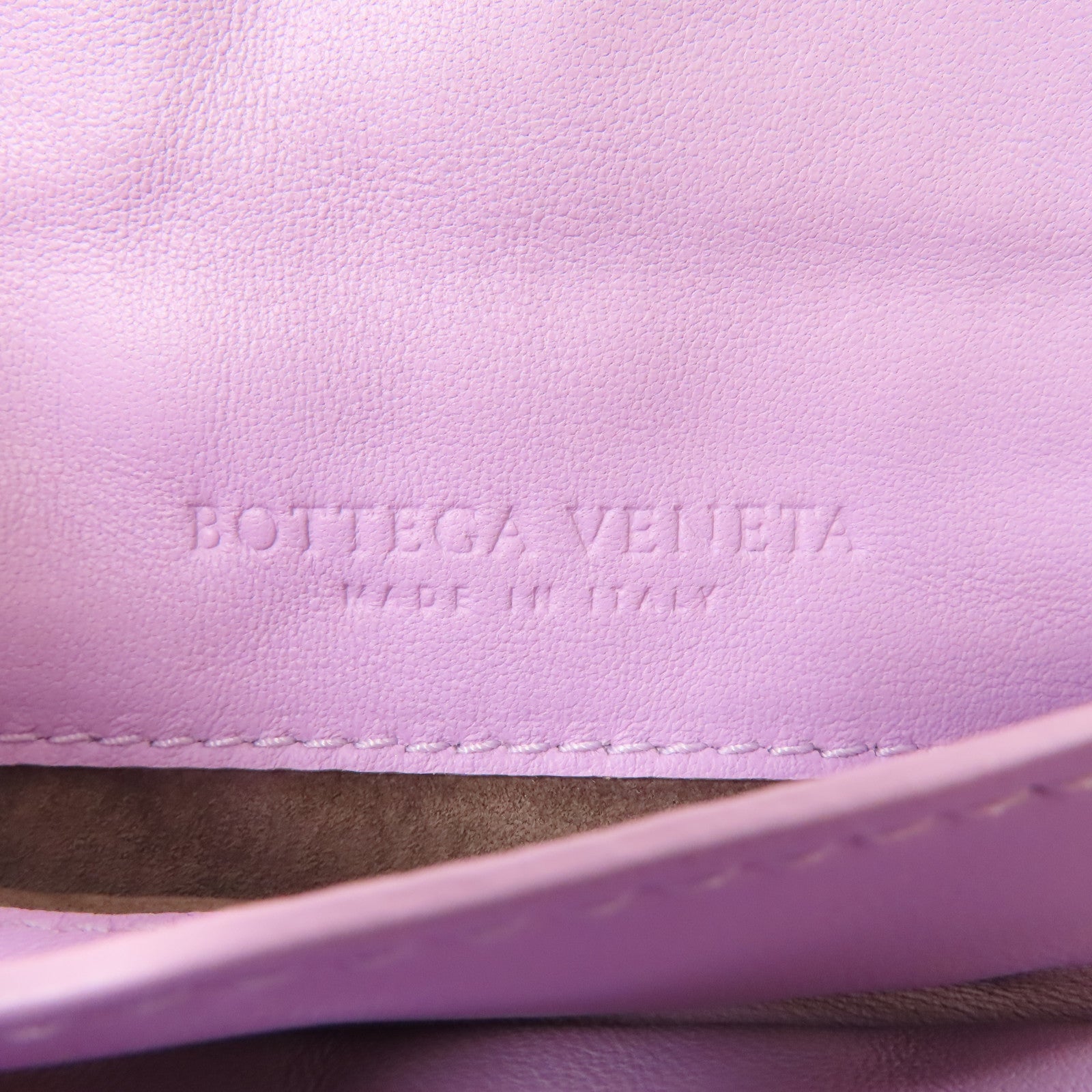 BOTTEGA VENETA 牛皮皮革Chain Shoulder鏈帶肩背袋紫色