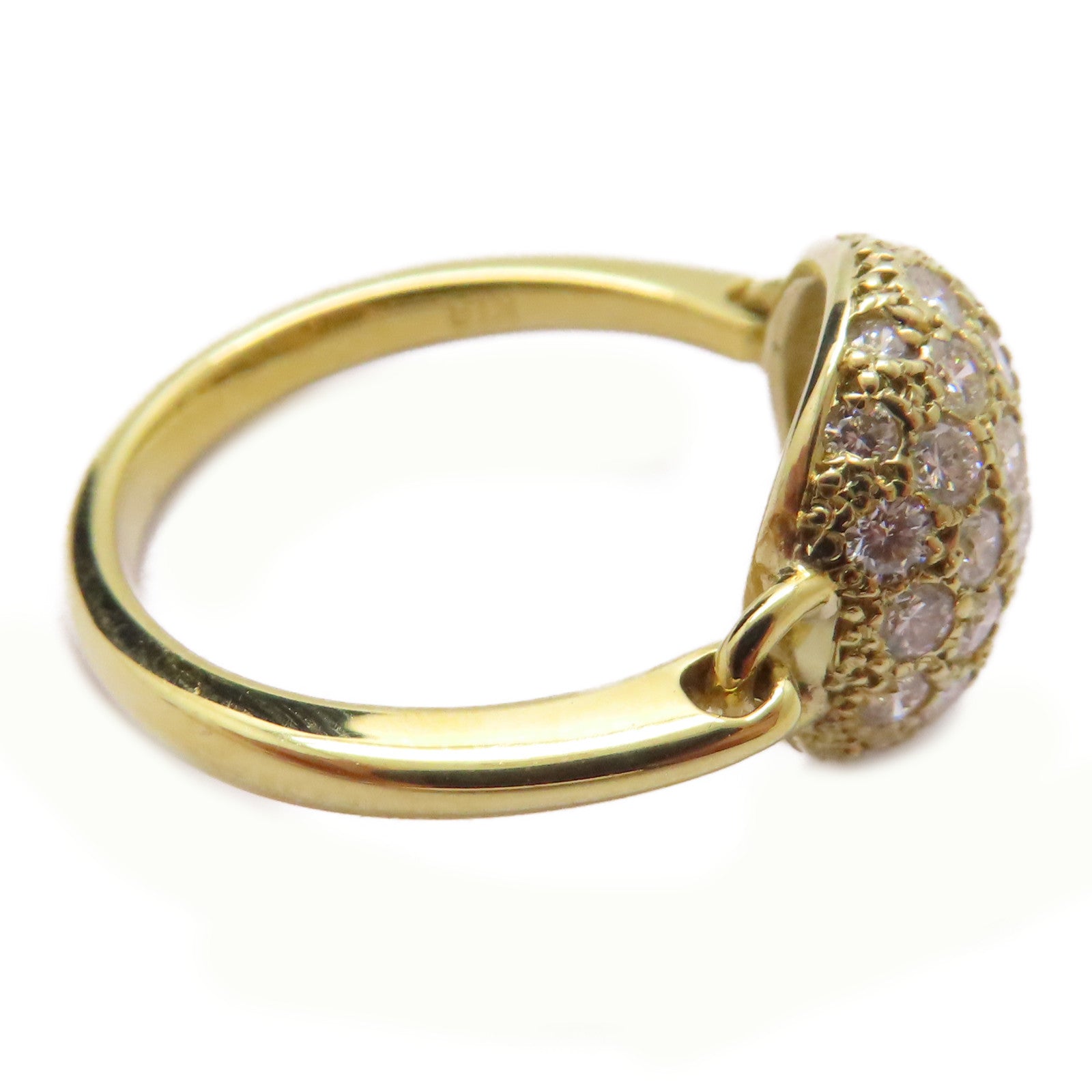 JEWELRY 【激減優惠】18K黃金Diamond Ring 0.84ct鑽石戒指US#5.25
