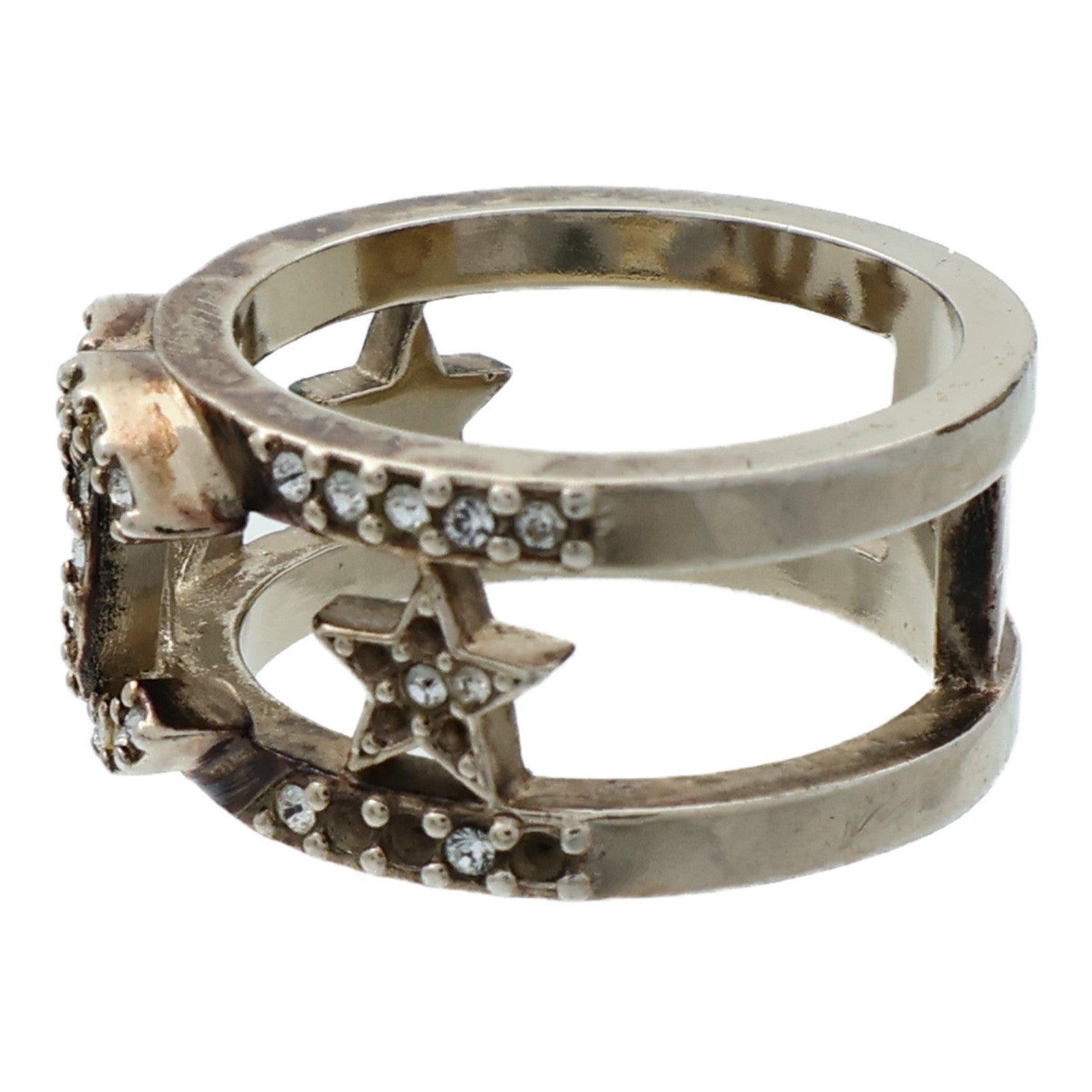 CHANEL 【激減優惠】金屬Ring戒指US#6