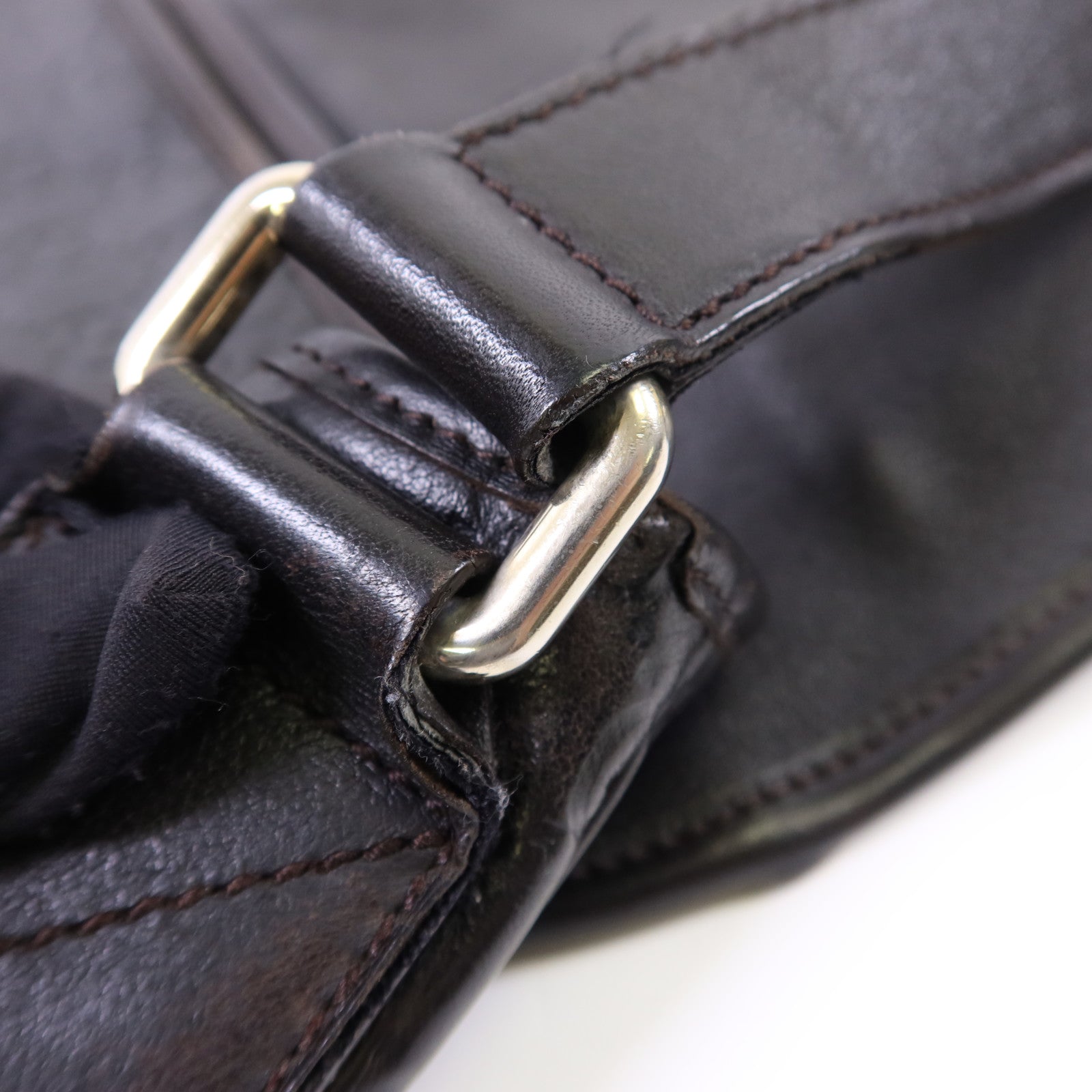 GUCCI 牛皮皮革Messenger Bag肩背袋