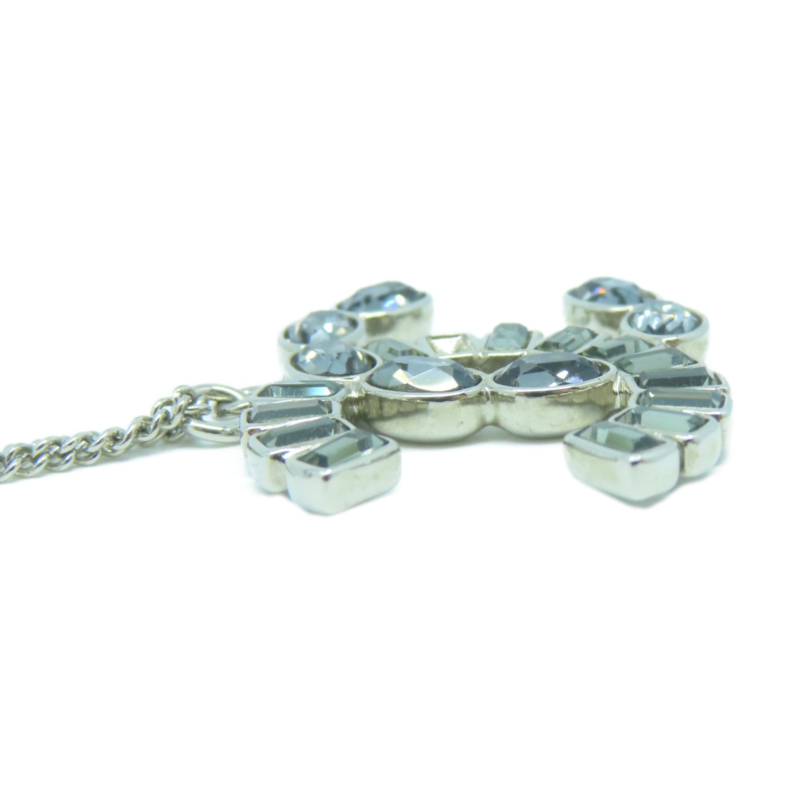 CHANEL 【激減優惠】金屬Necklace項鍊銀色