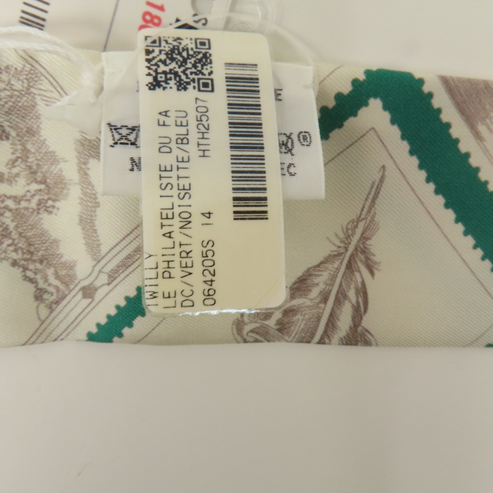 HERMES 絲質Twilly絲巾