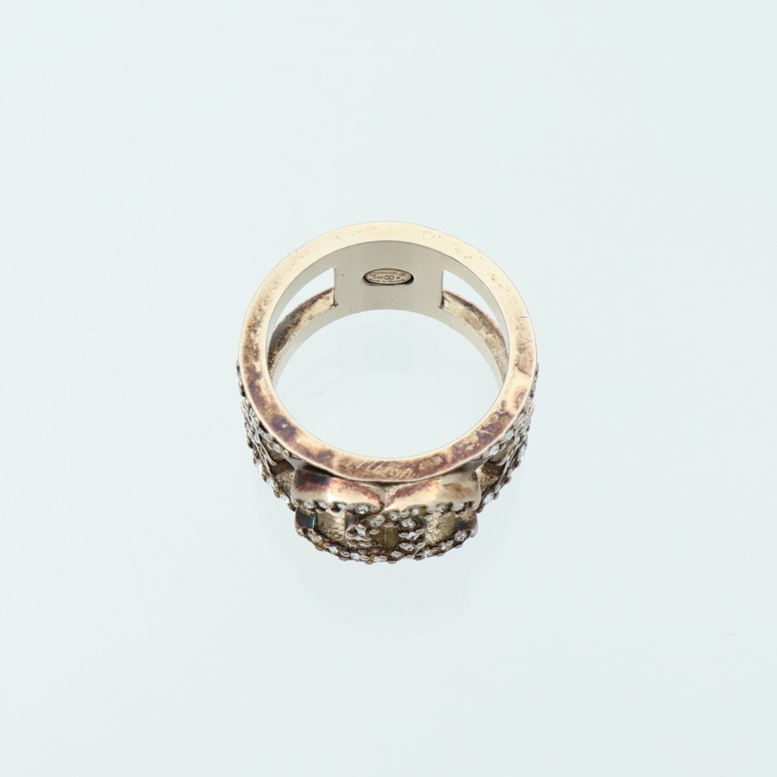 CHANEL 【激減優惠】金屬Ring戒指US#6