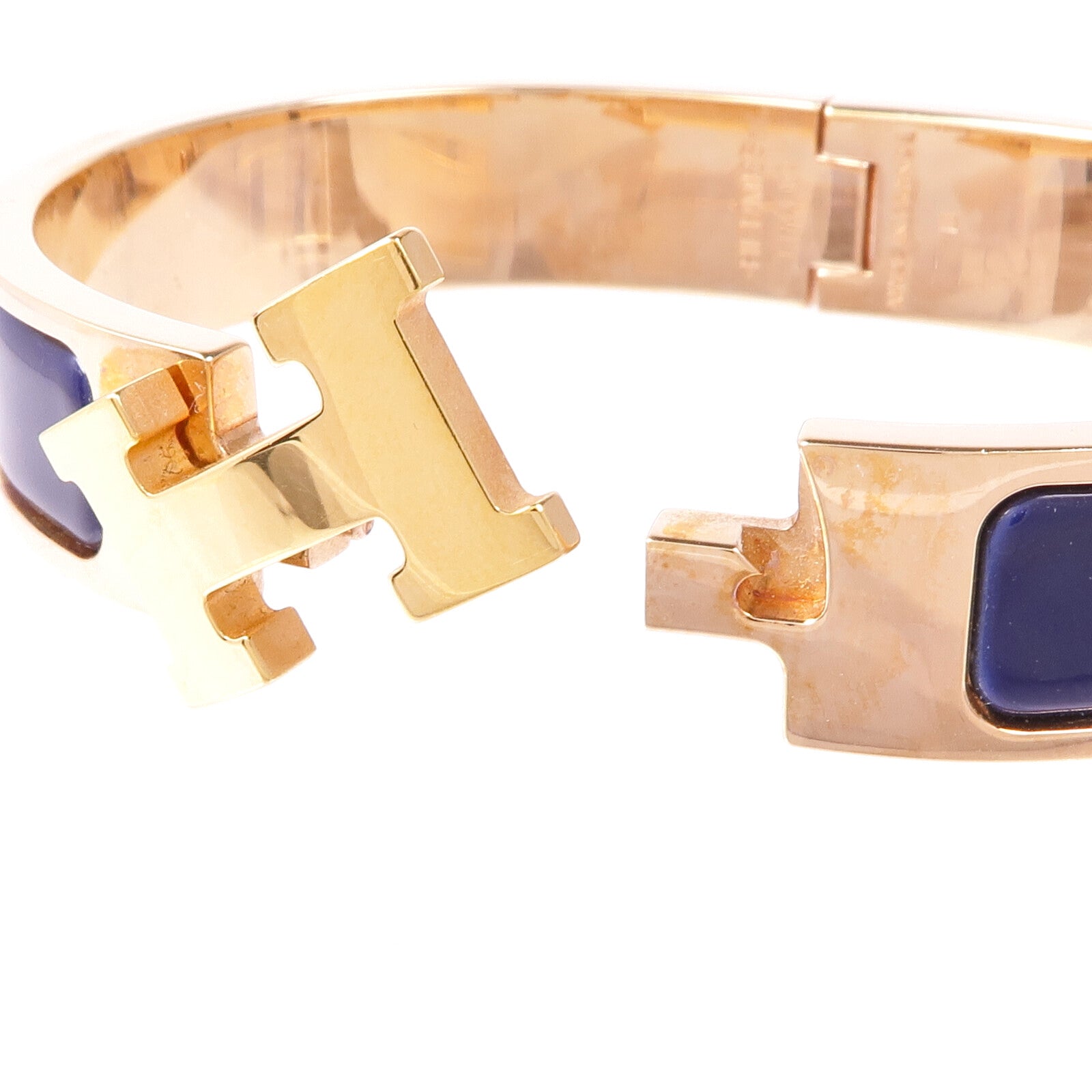 HERMES 【激減優惠】金屬/琺瑯Clic H手鐲