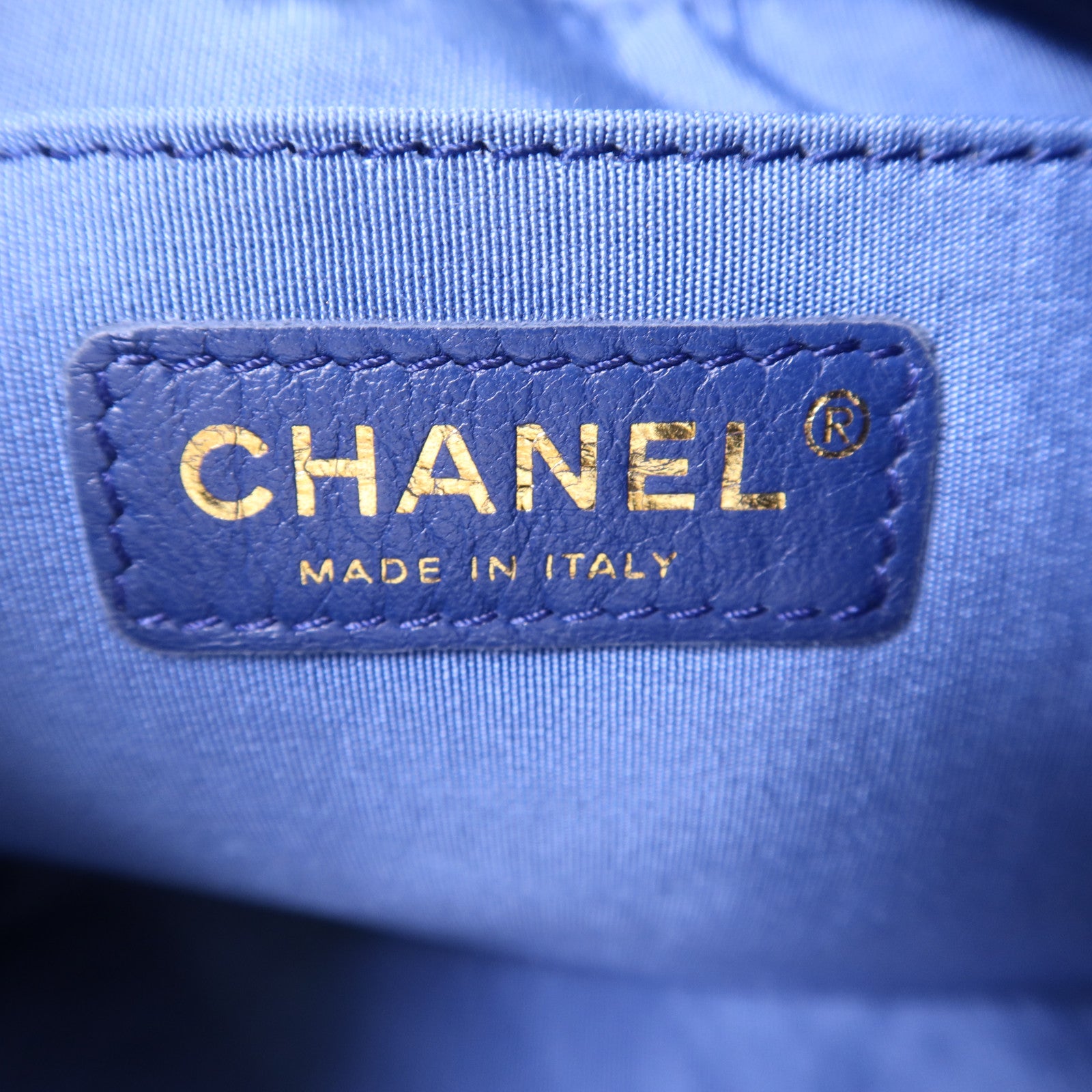 CHANEL 【激減優惠】牛仔布料Denim Mood Chain Bucket Bag金扣鏈帶肩背袋