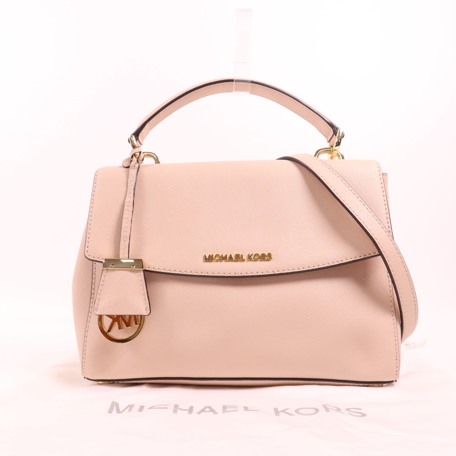 Michael Kors 牛皮皮革2 Way Shoulder Bag金扣肩背袋