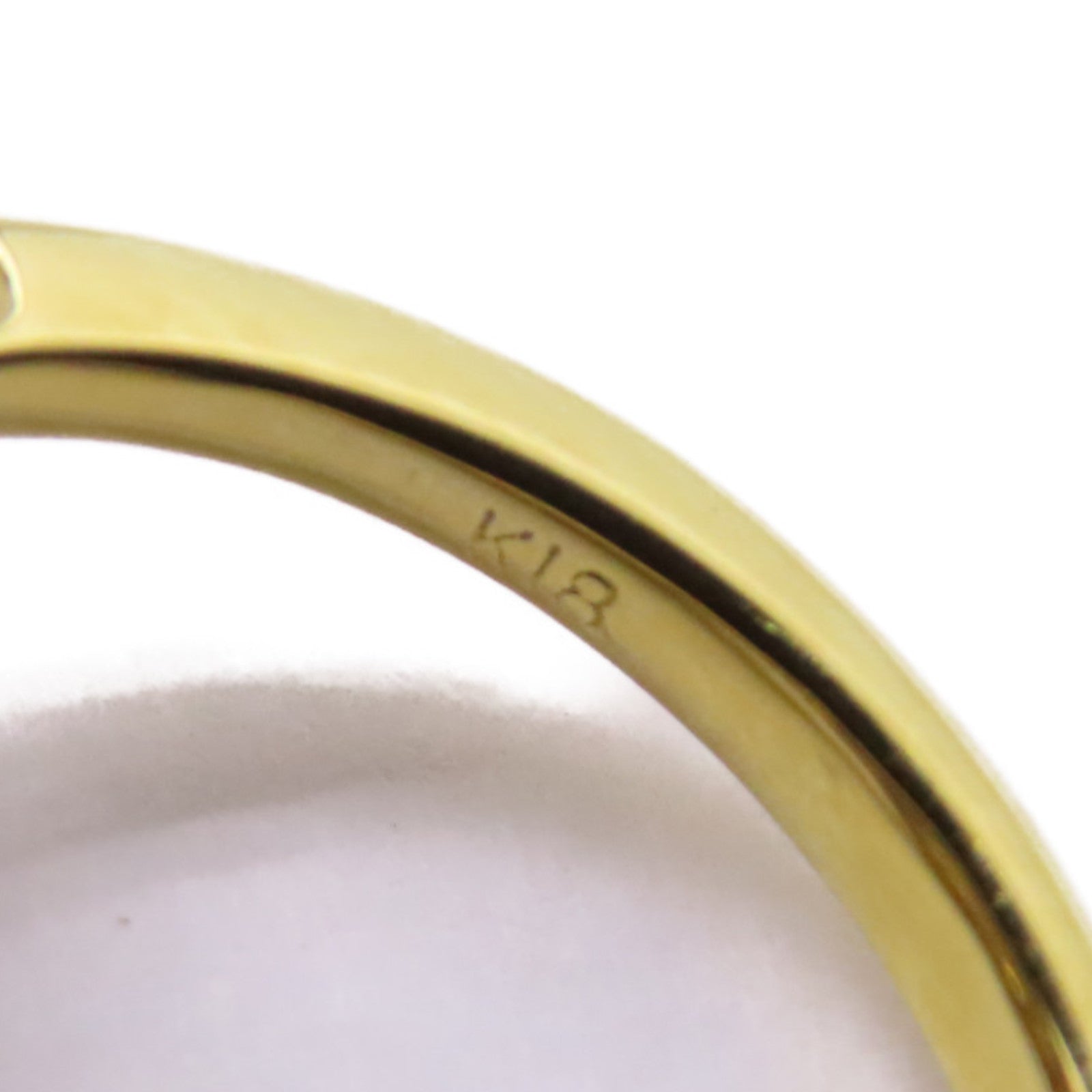 JEWELRY 【激減優惠】18K黃金Diamond Ring 0.84ct鑽石戒指US#5.25