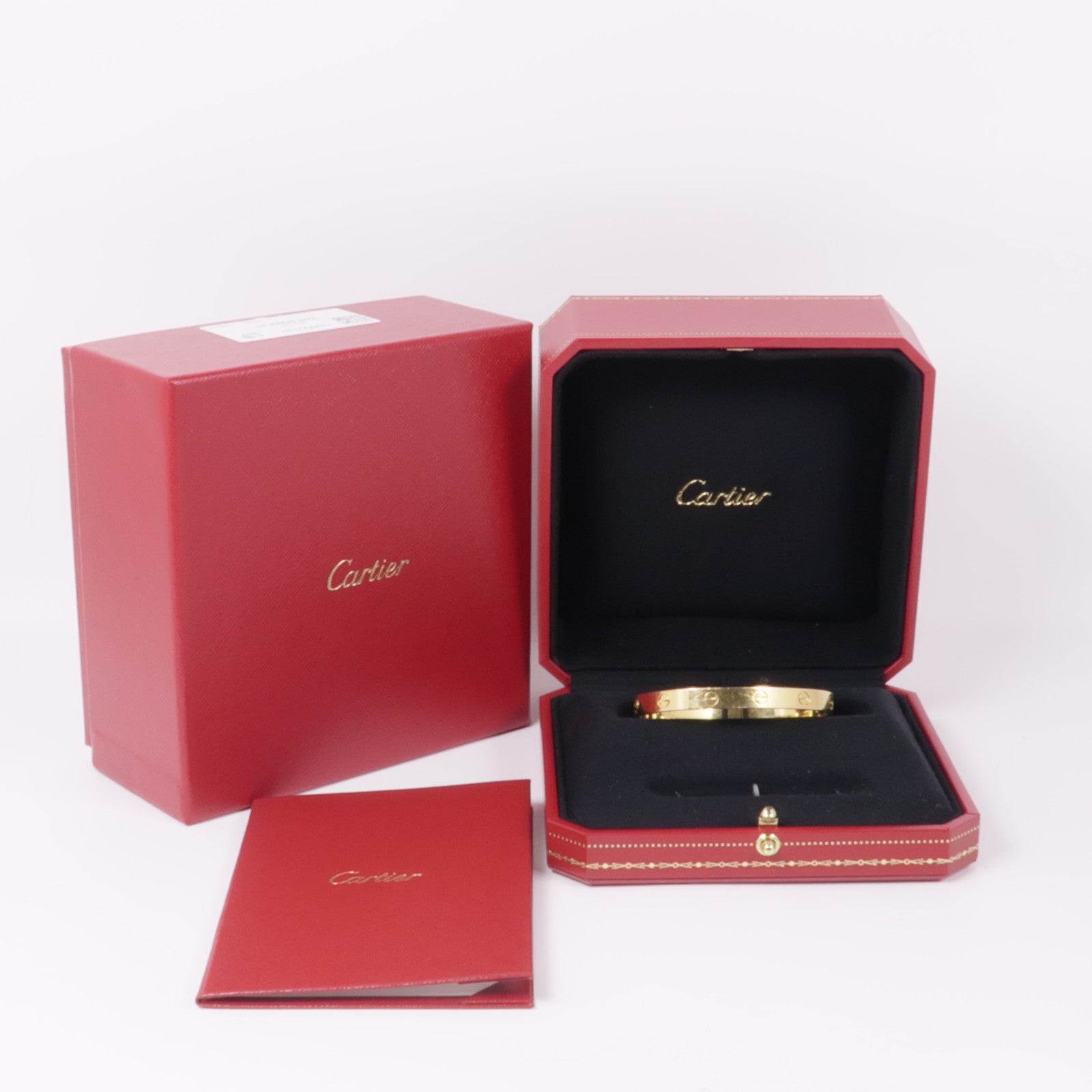 CARTIER Love Bracelet B6067517 18K Yellow Gold Cartier#17