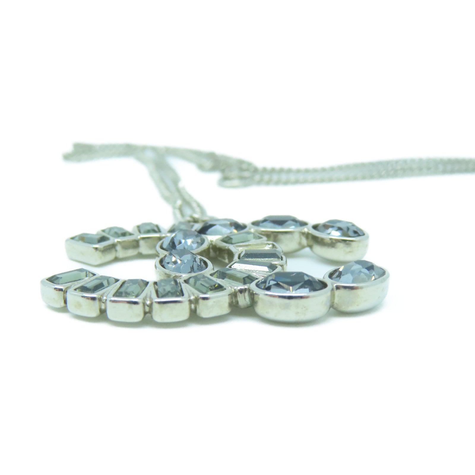 CHANEL 【激減優惠】金屬Necklace項鍊銀色