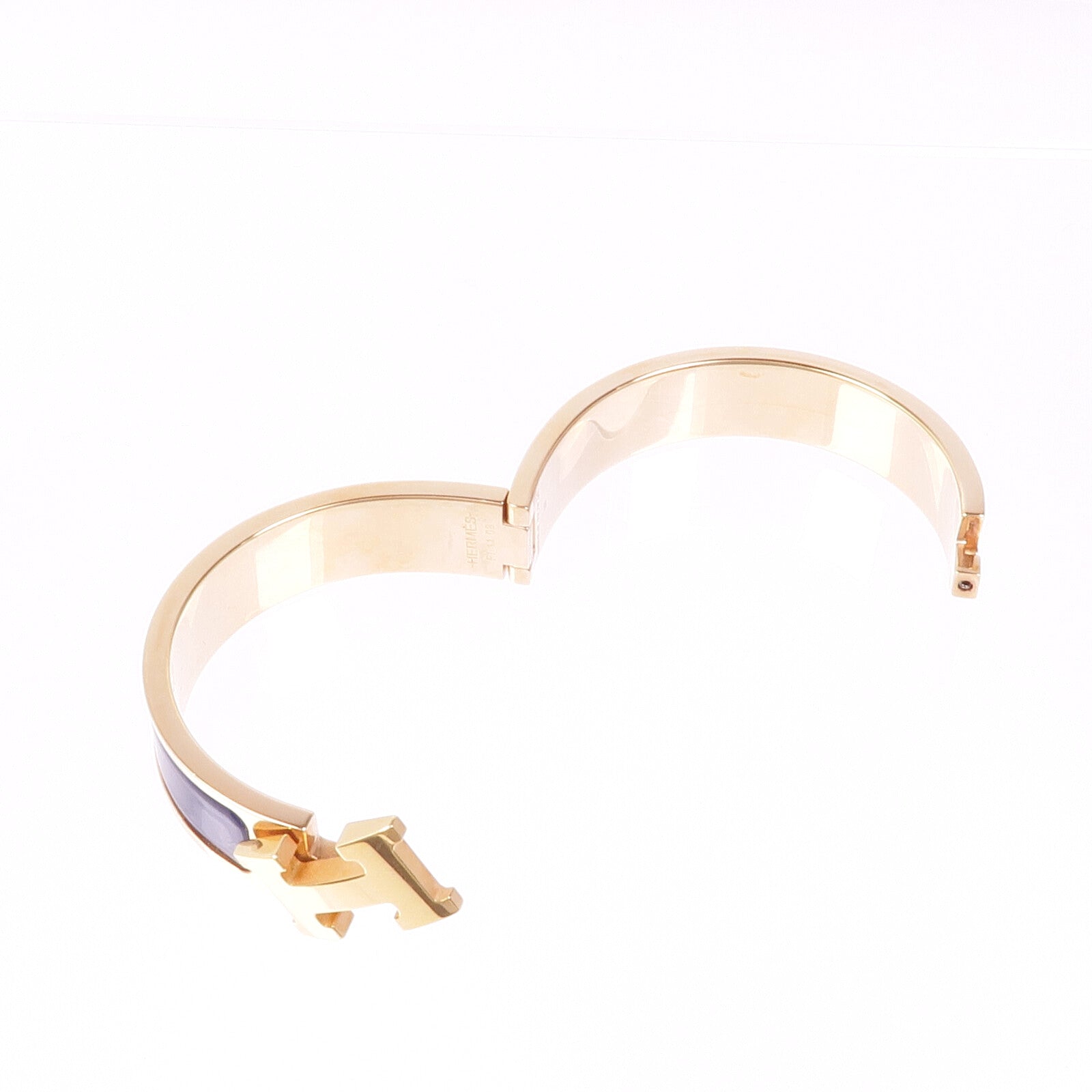 HERMES 【激減優惠】金屬/琺瑯Clic H手鐲