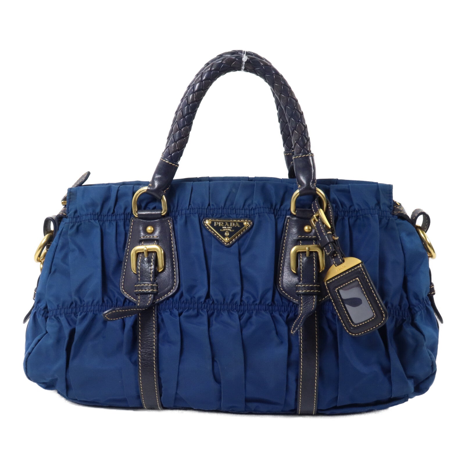PRADA 尼龍Gaufre手挽袋