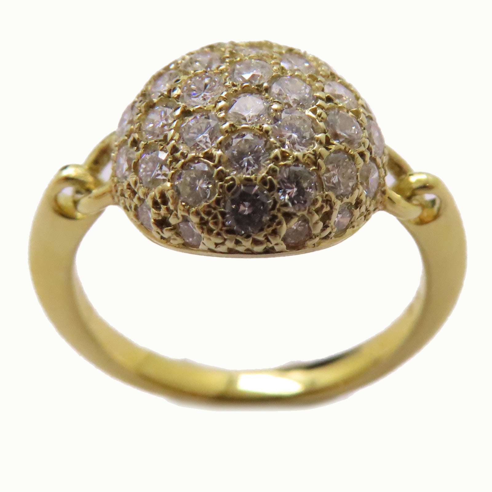 JEWELRY 【激減優惠】18K黃金Diamond Ring 0.84ct鑽石戒指US#5.25