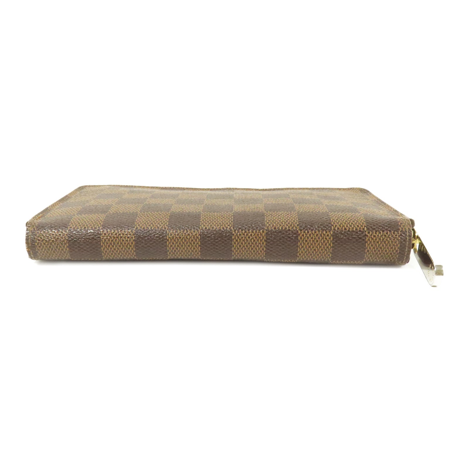 LOUIS VUITTON Damier Zippy Wallet金扣長錢包