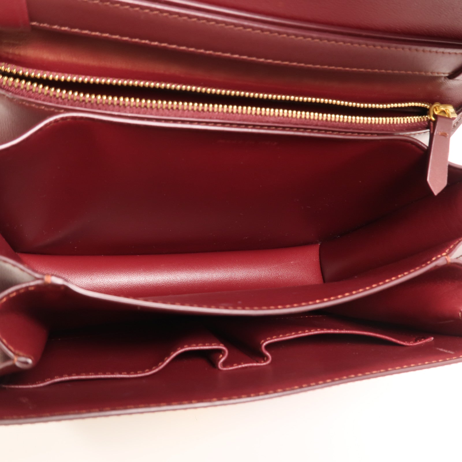 CELINE 牛皮皮革Classic Box金扣肩背袋