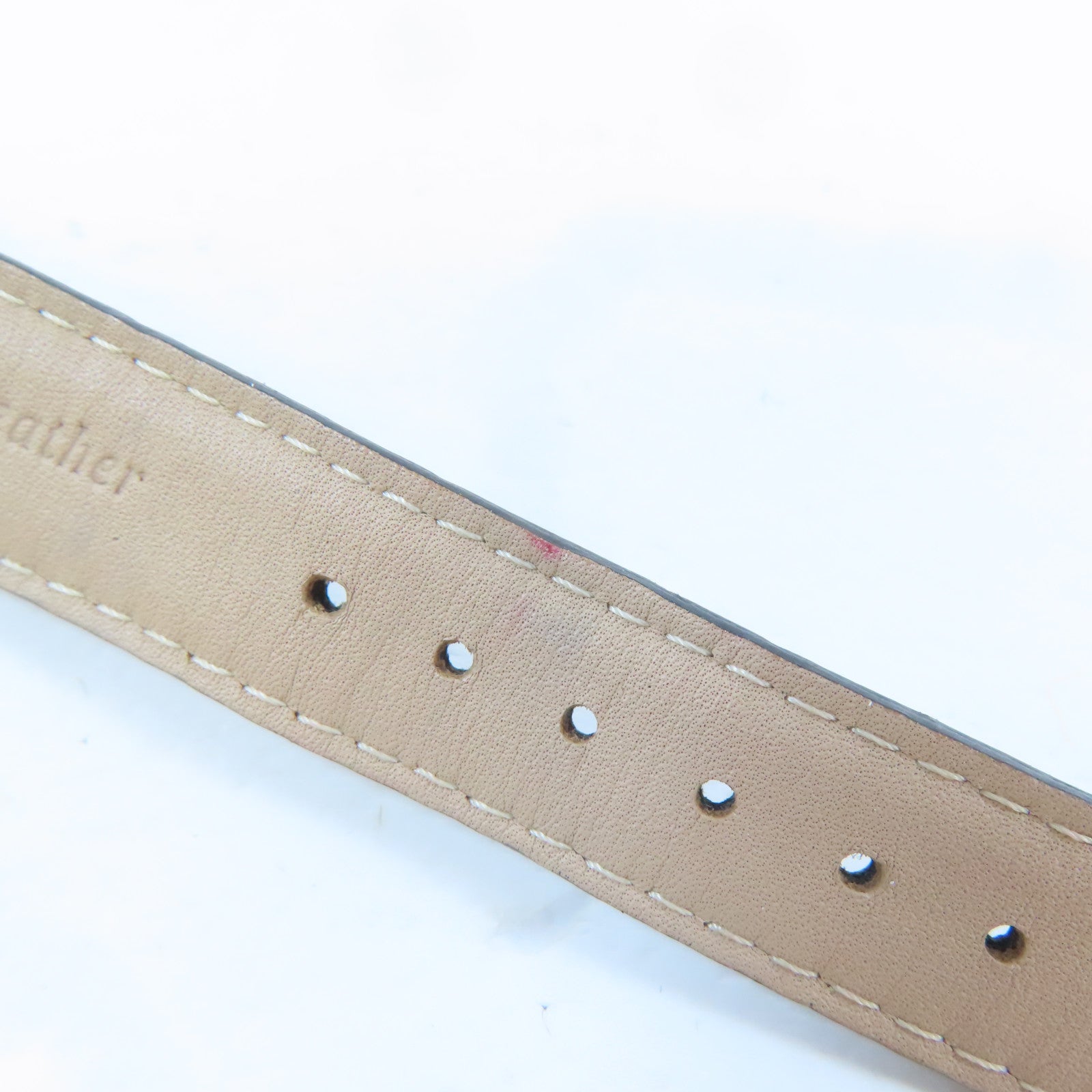 OMEGA Constellation不鏽鋼手錶石英機芯白色#18.25cm