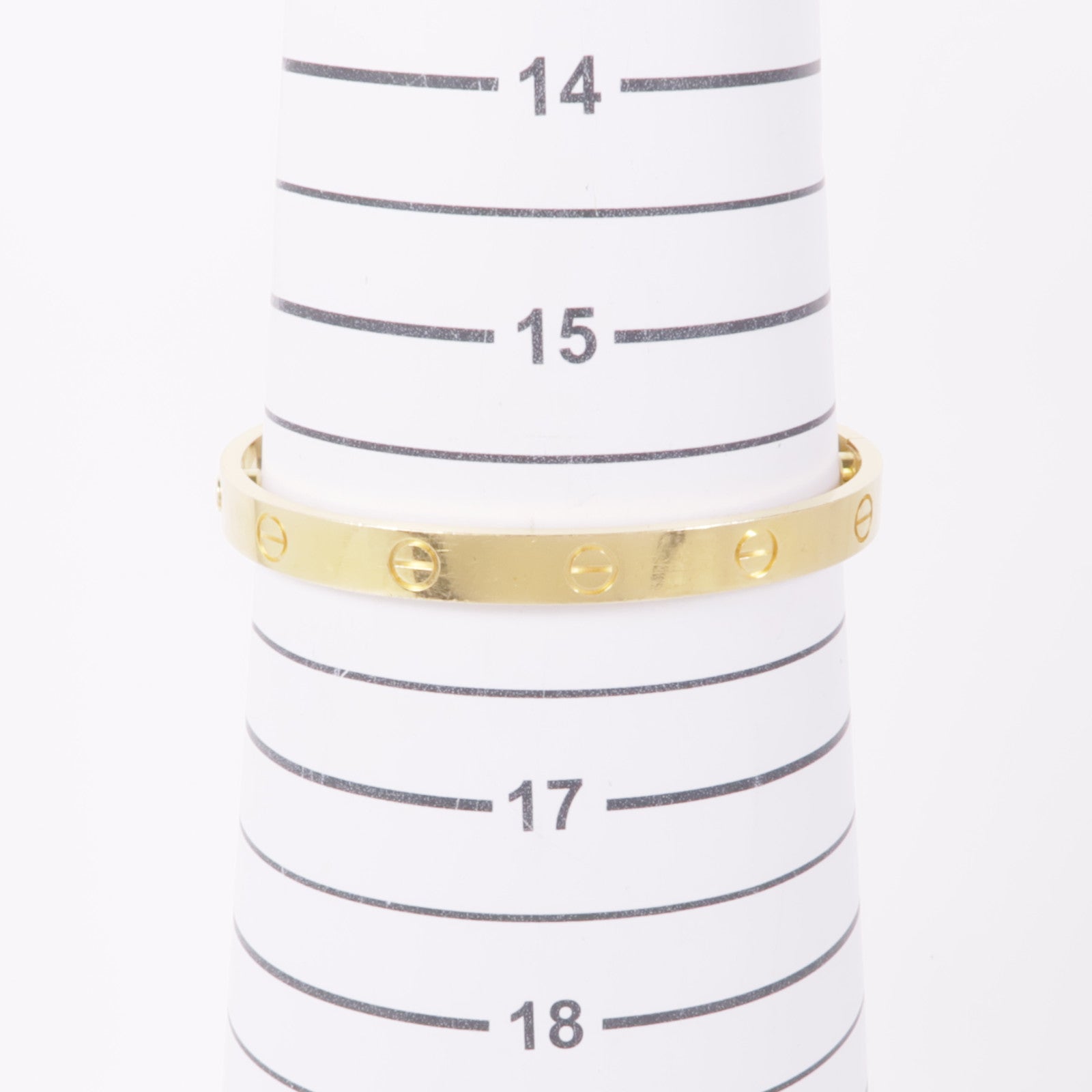 CARTIER Love Bracelet B6067517 18K Yellow Gold Cartier#17
