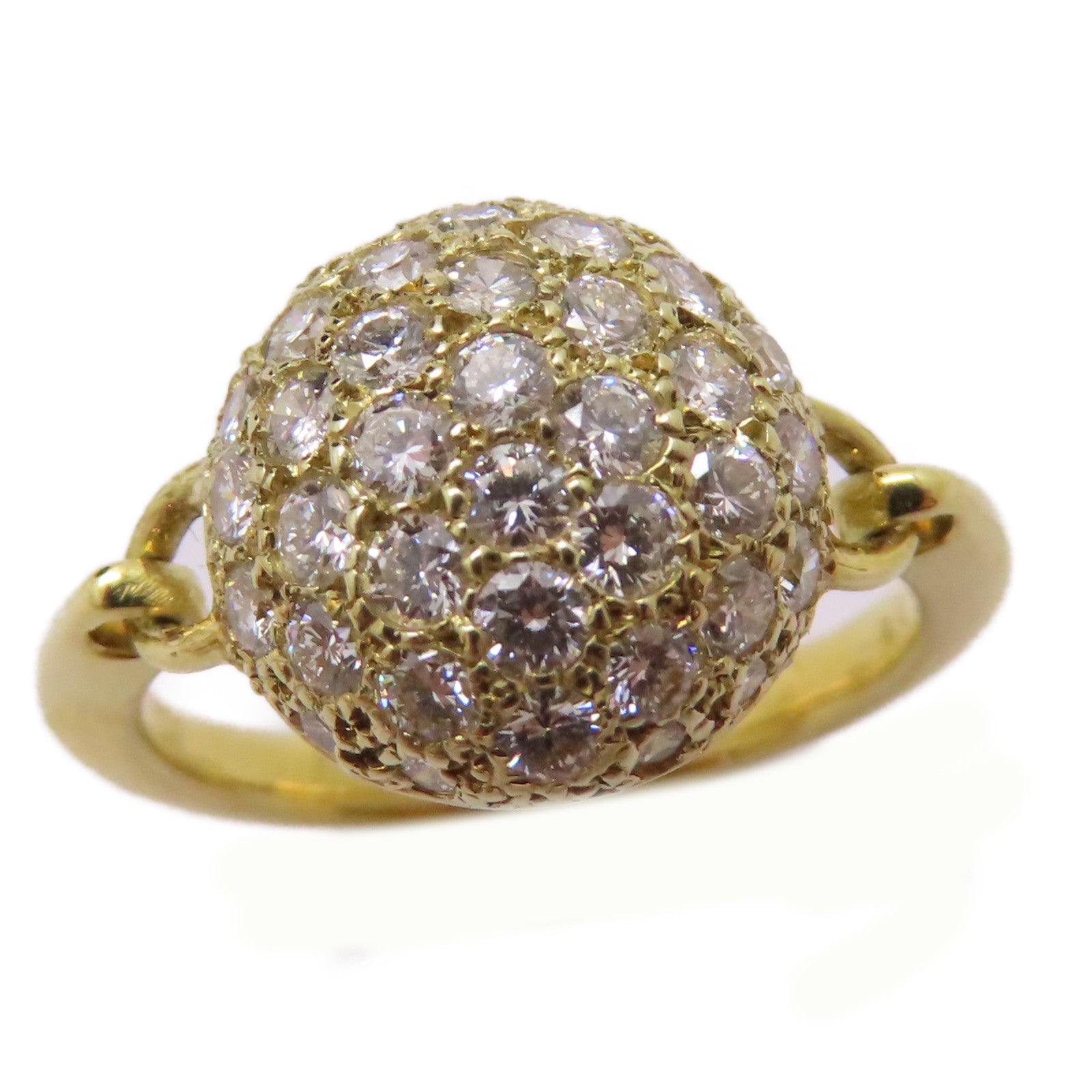 JEWELRY 【激減優惠】18K黃金Diamond Ring 0.84ct鑽石戒指US#5.25