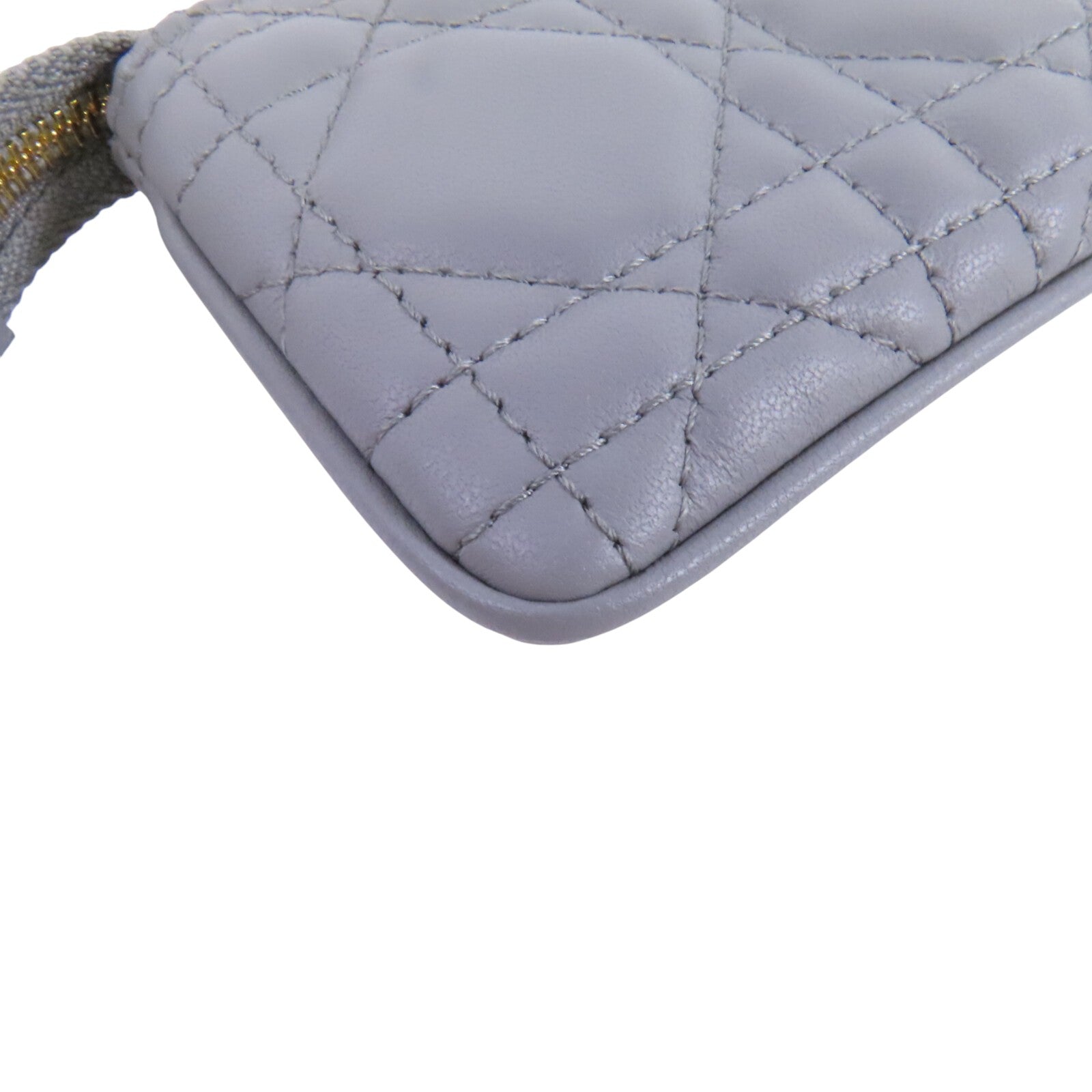 Dior 牛皮皮革Coin Case金扣零錢包