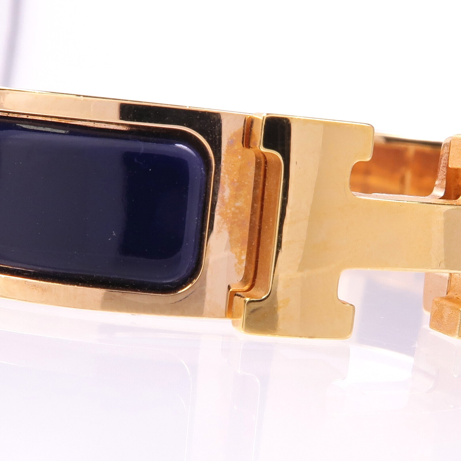 HERMES 【激減優惠】金屬/琺瑯Clic H手鐲