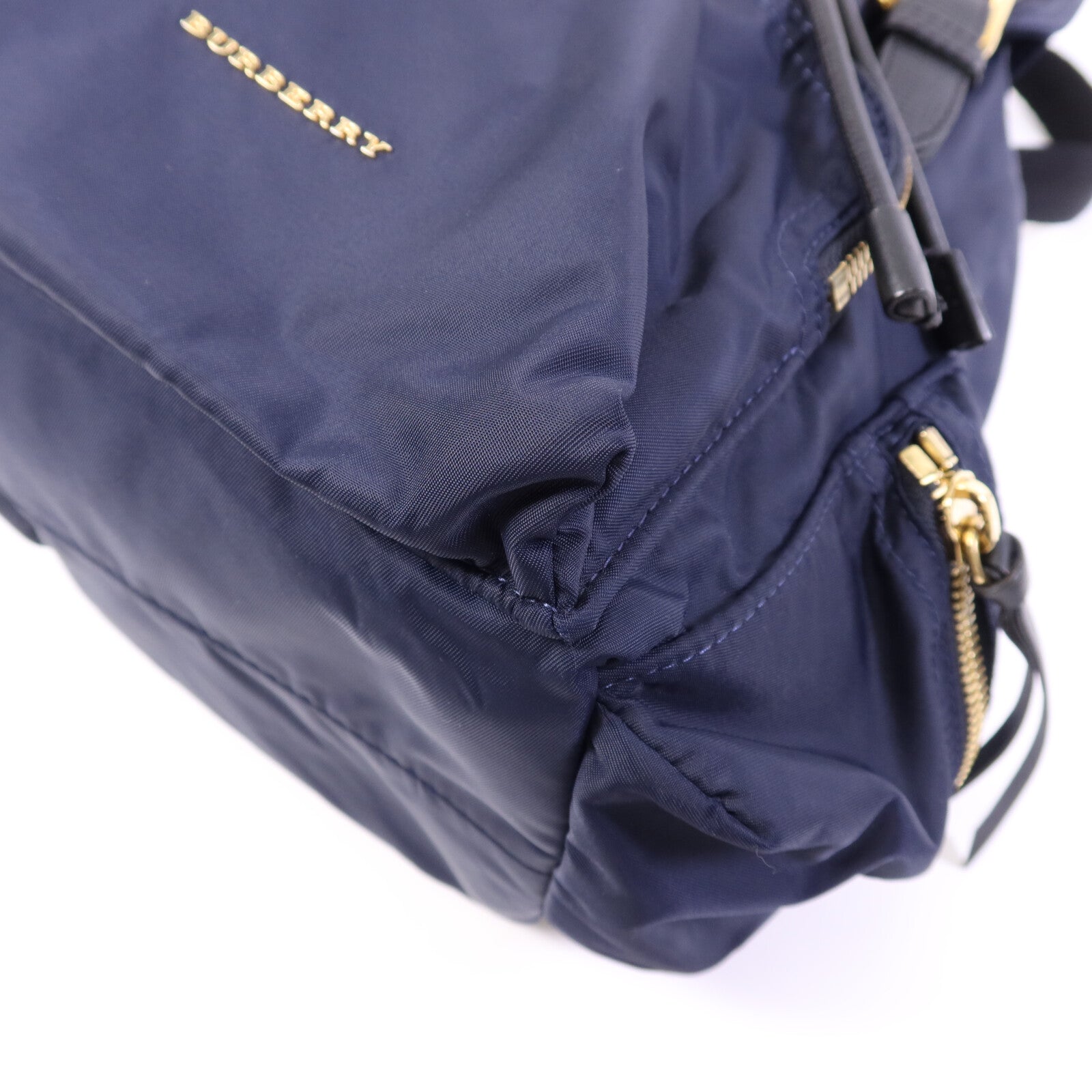 BURBERRY 尼龍Backpack金扣背包