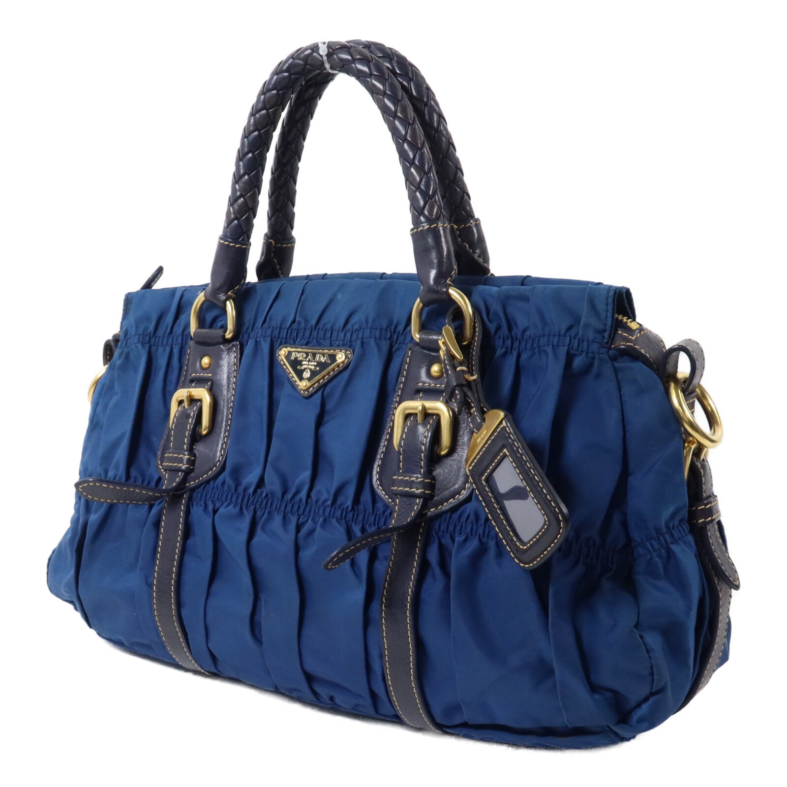 PRADA 尼龍Gaufre手挽袋