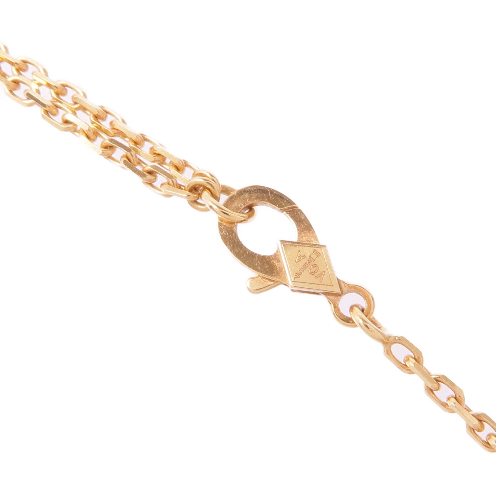 Van Cleef & Arpels 18K黃金Magic Alhambra項鍊