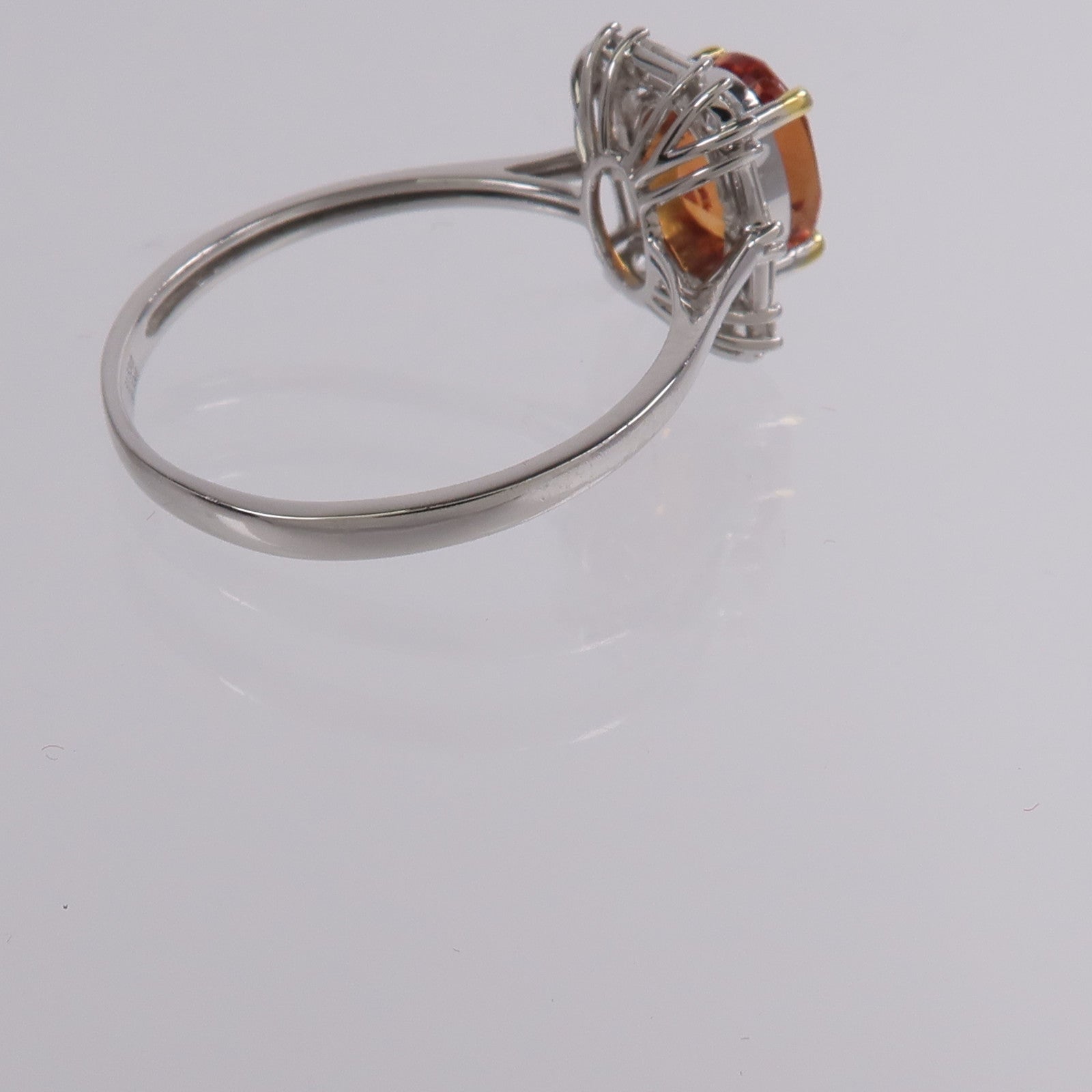JEWELRY PT900鉑金Sphene Diamond Ring榍/鑽石戒指