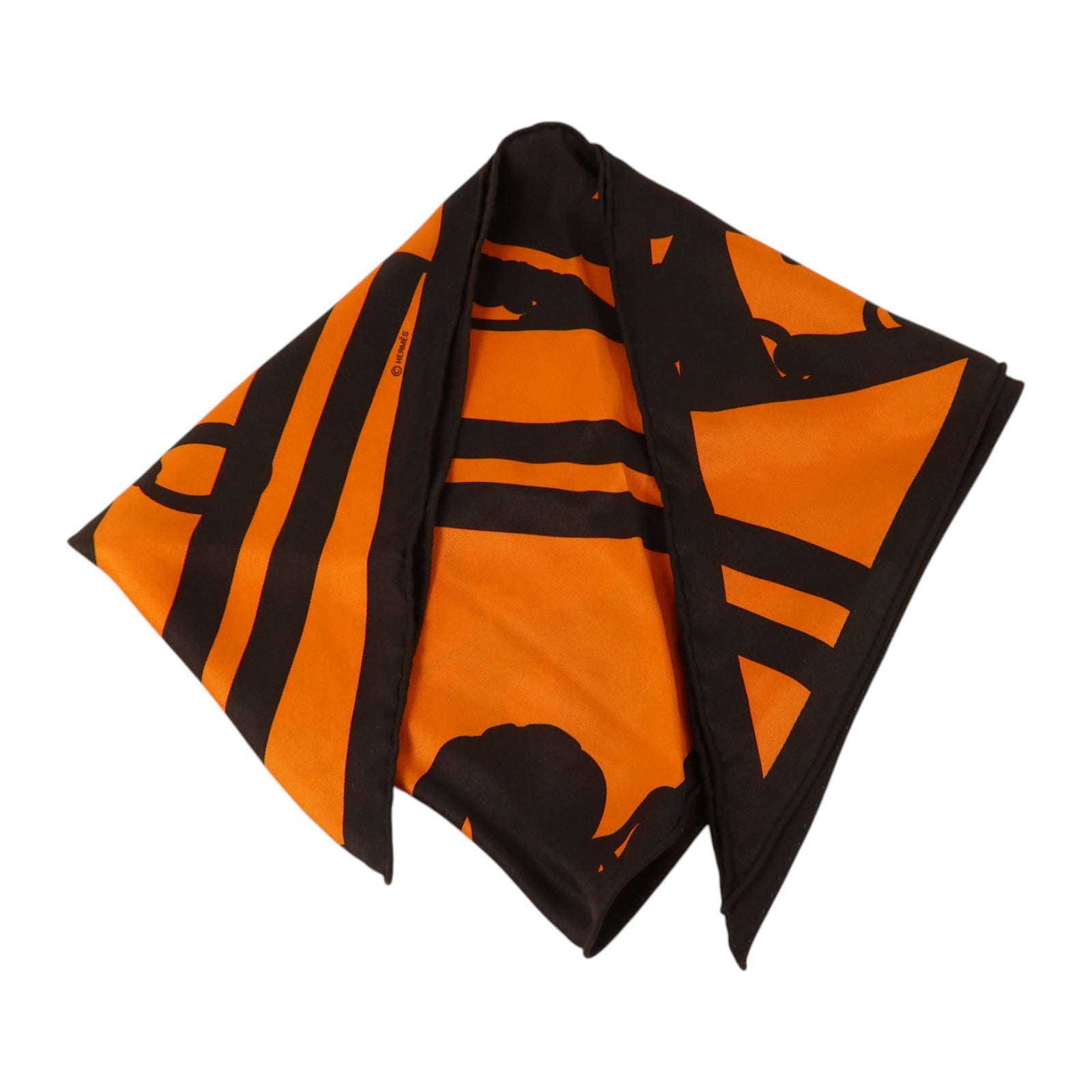 HERMES 絲質Giant Triangle Scarf絲巾