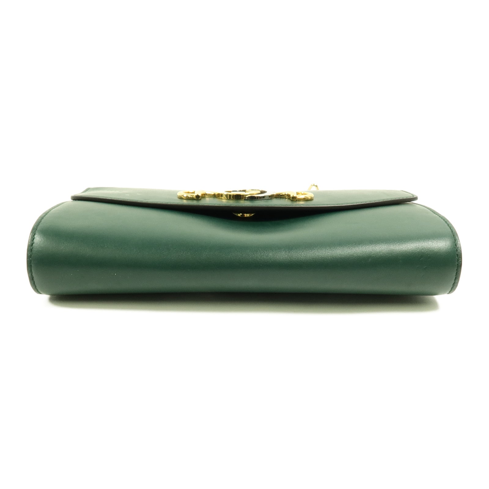 GUCCI 牛皮皮革Zumi Shoulder Bag鏈帶手挽肩背兩用袋